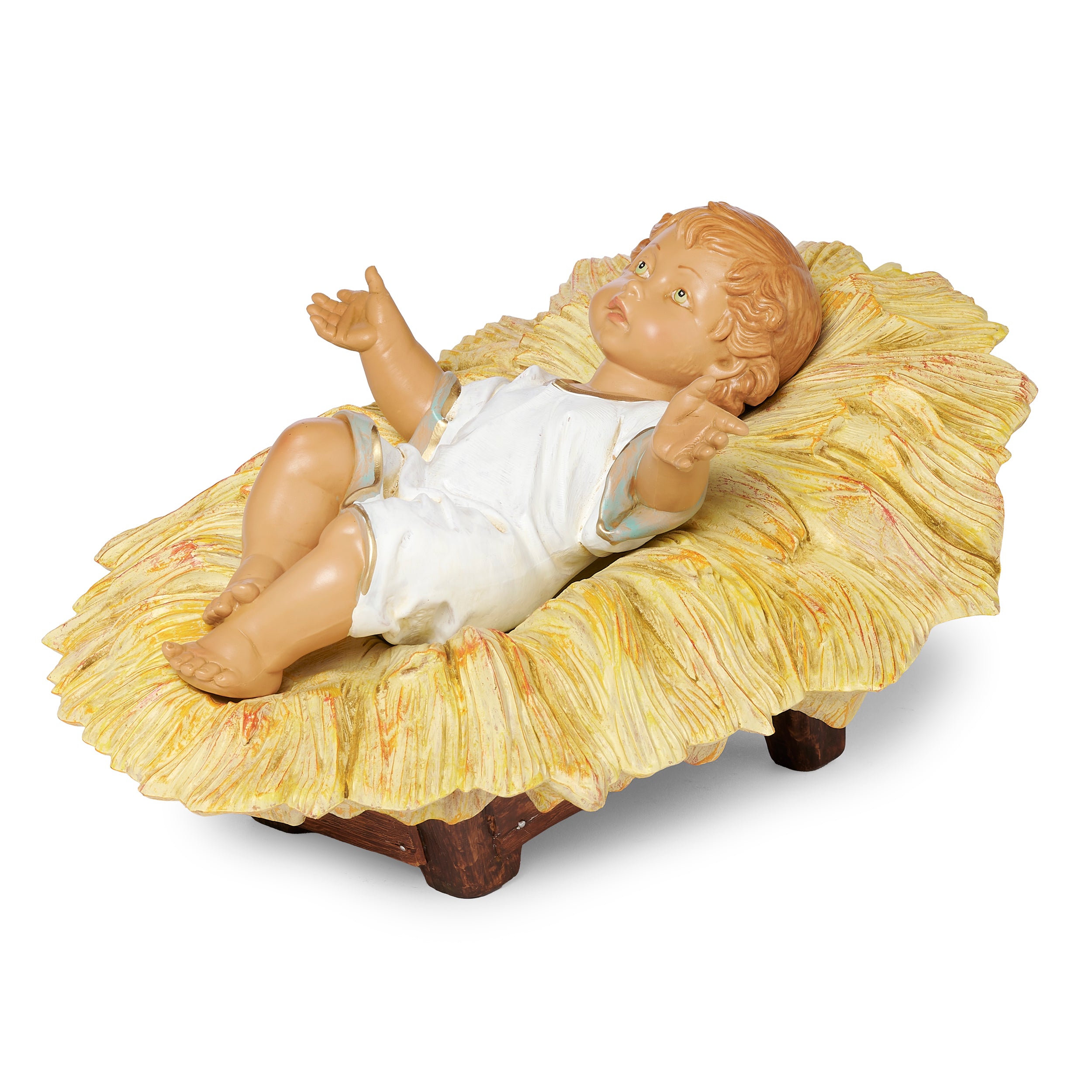 Fontanini Infant Jesus with Manger - 27" Scale