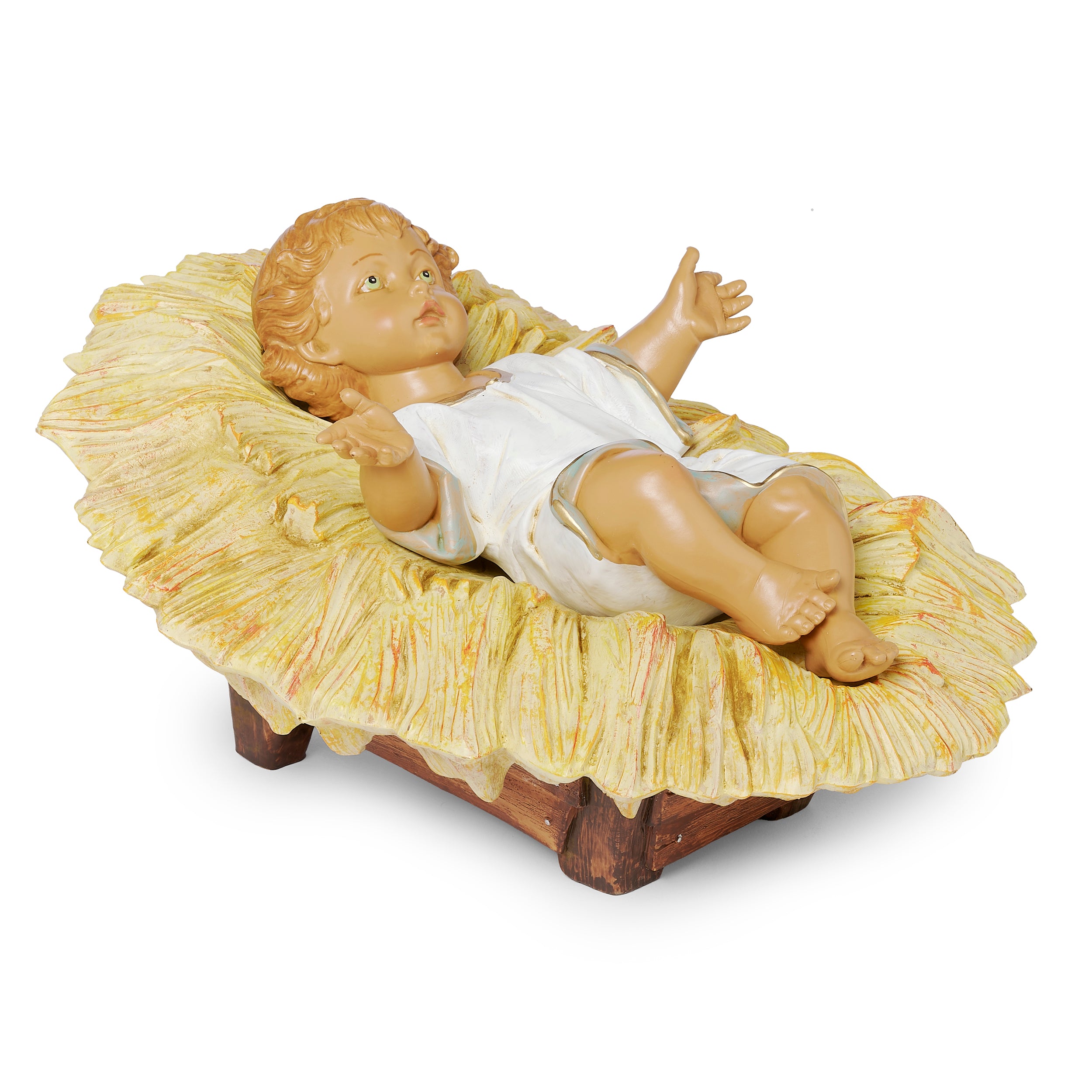 Fontanini Infant Jesus with Manger - 27" Scale