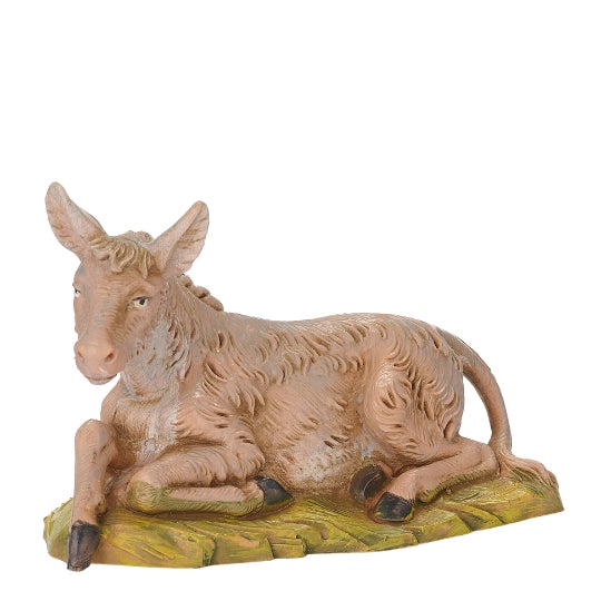 Fontanini Seated Donkey – 5" Scale
