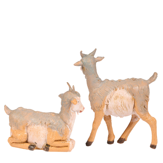 Fontanini Gray Goats Set - 5" Scale