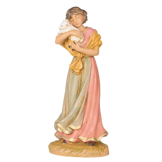 Fontanini Maia the Sheep Tender - 5" Scale