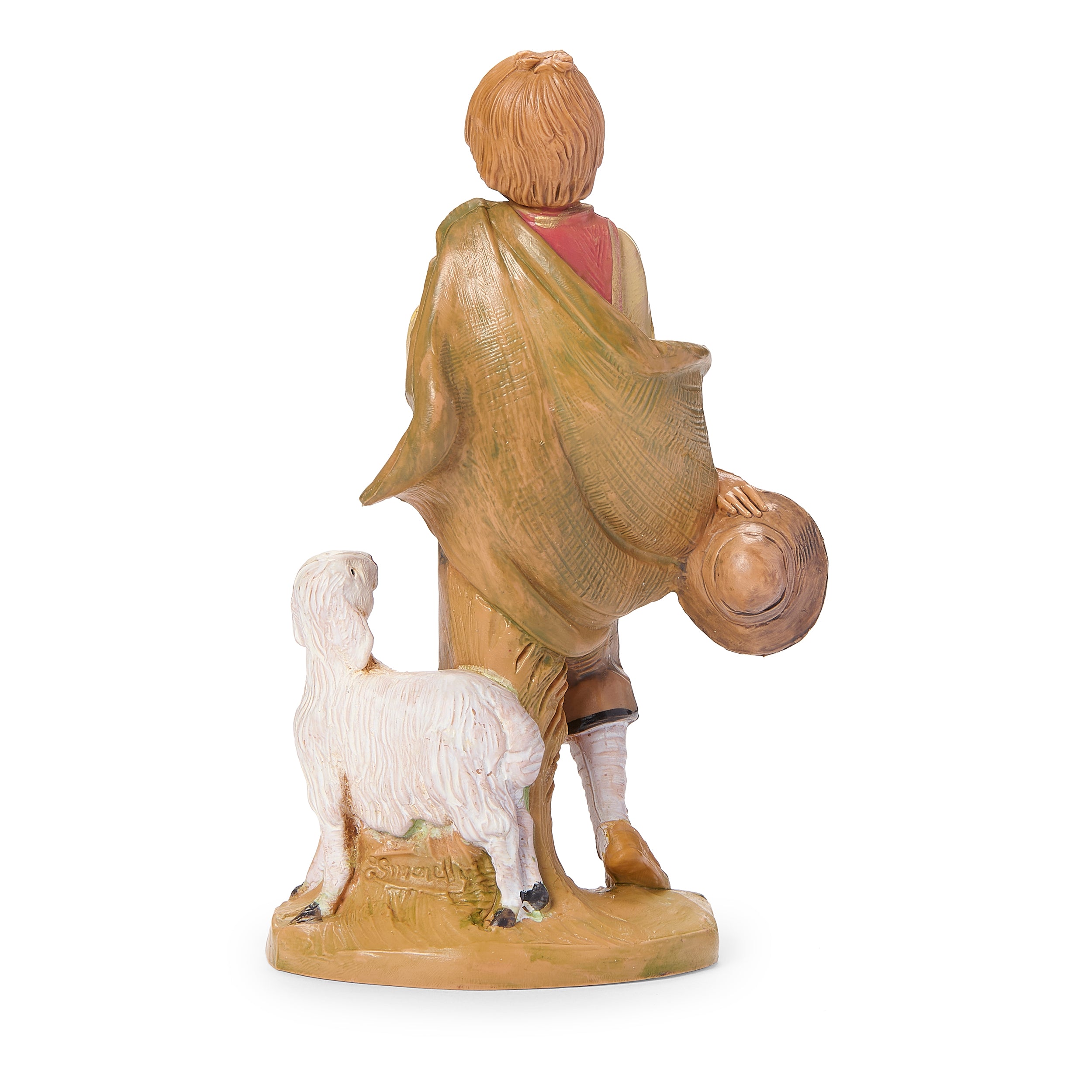 Fontanini Lucas the Shepherd Boy & Lamb - 5" Scale