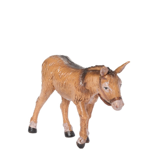 Fontanini Donkey with Cross Marking - 5" Scale