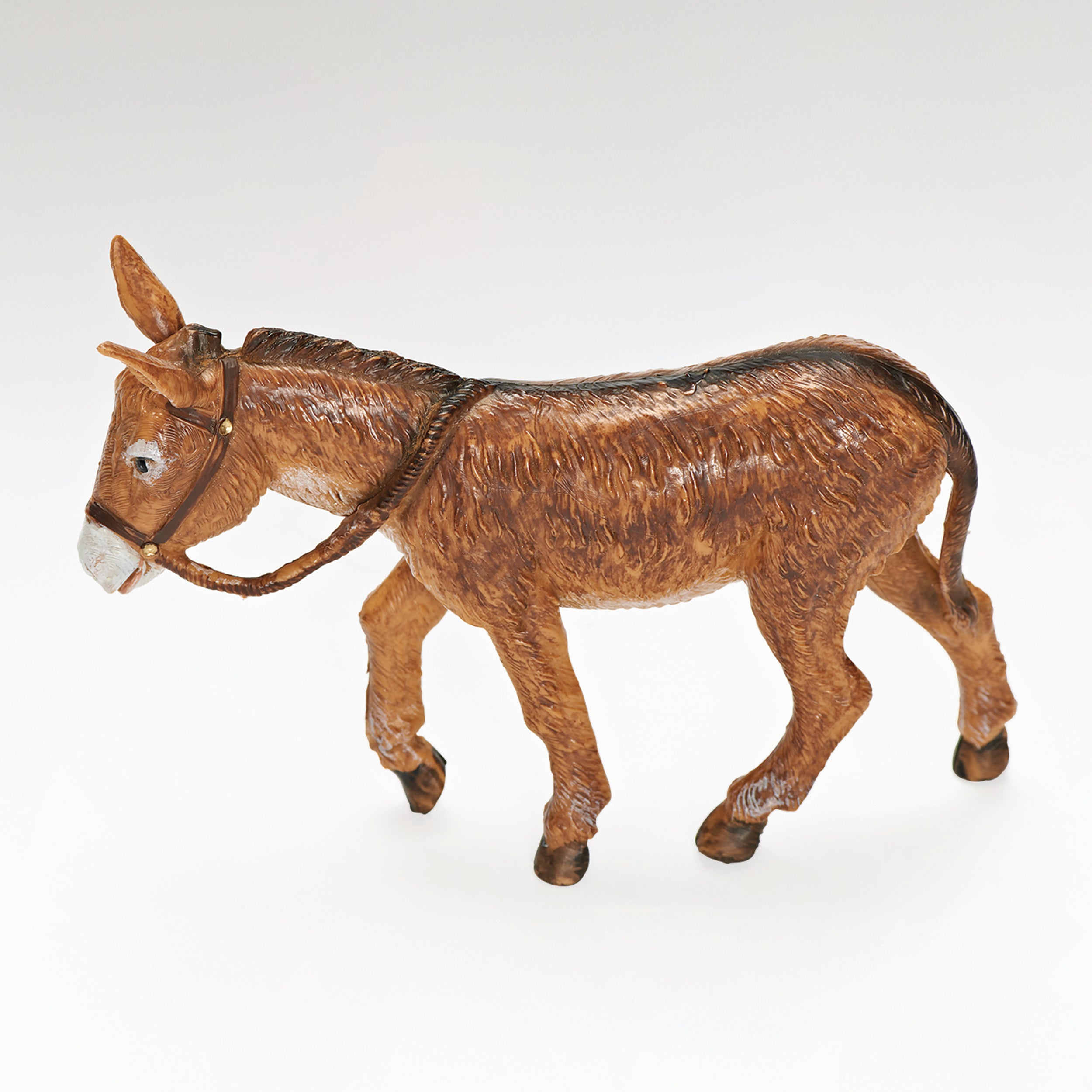 Fontanini Donkey with Cross Marking - 5" Scale