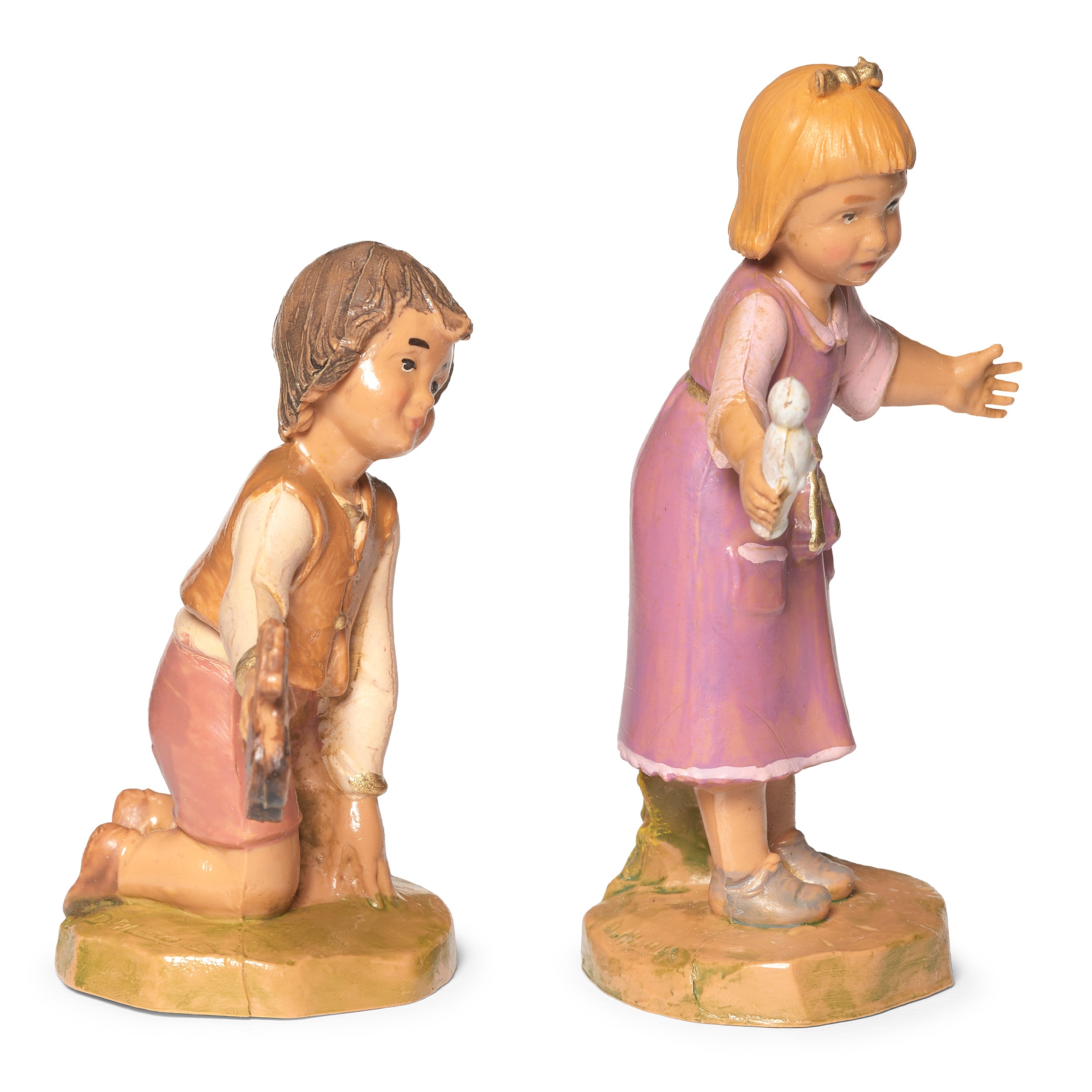 Fontanini Cai & Ella Children Figure Set - 5" Scale
