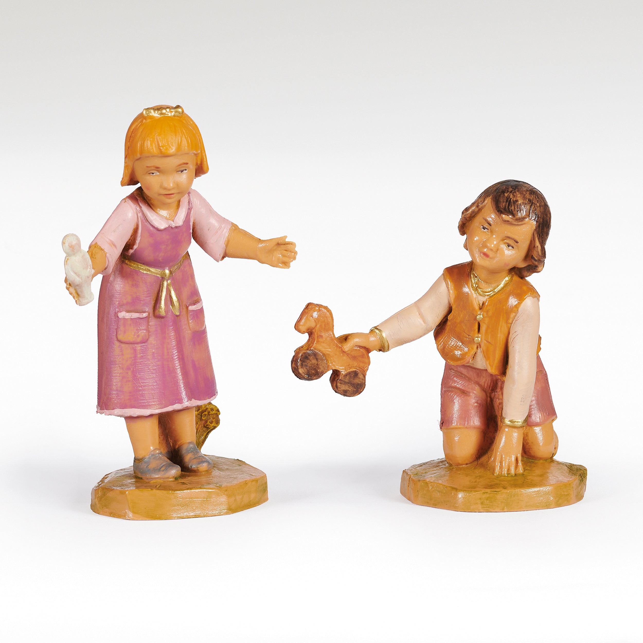 Fontanini Cai & Ella Children Figure Set - 5" Scale