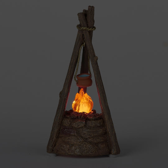 Fontanini Campfire Accessory - 5" Scale