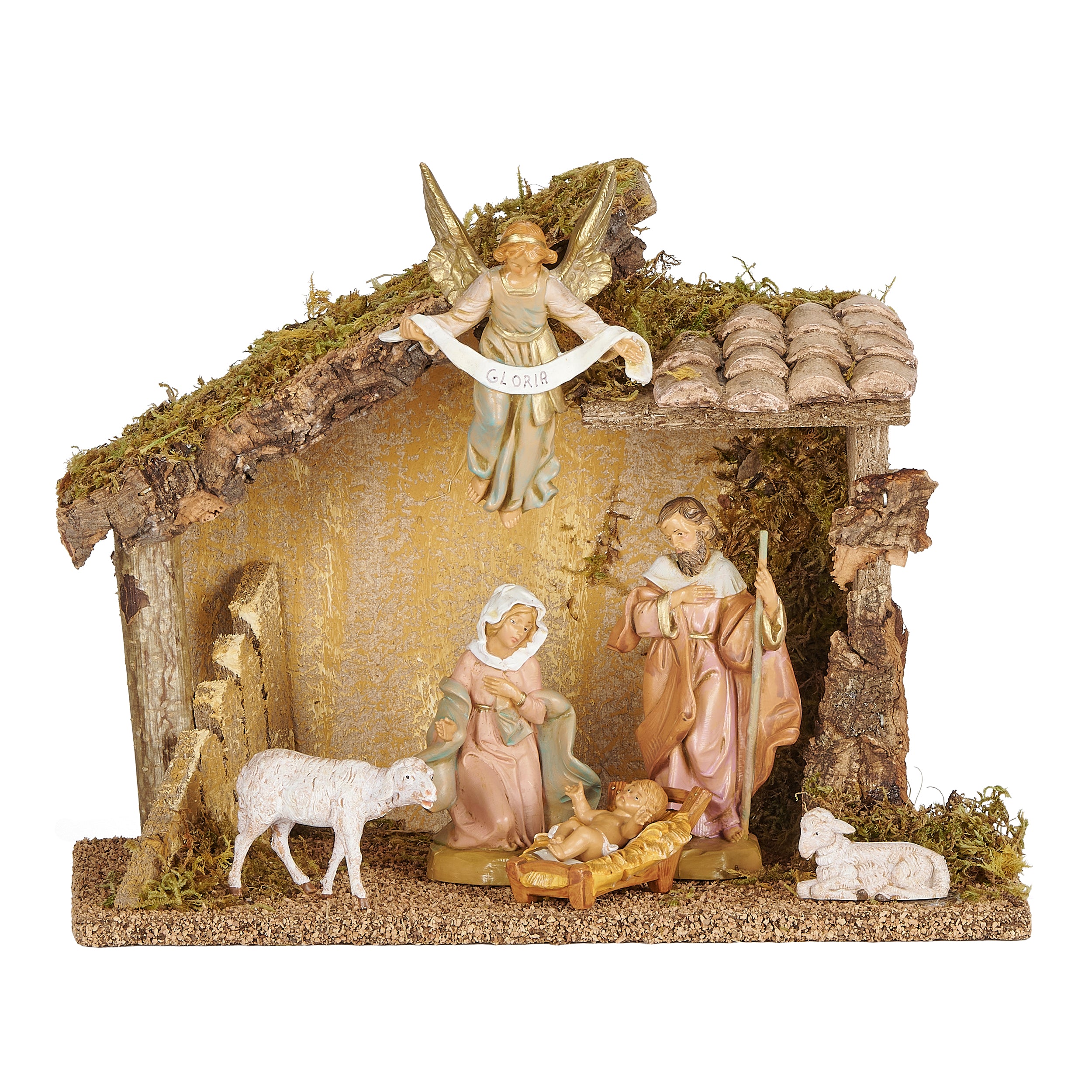 アンリ人形　 ◆希少　12㎝　【Girl with Lamb nativity】 54425_FS_01.jpg?v=1759768528&