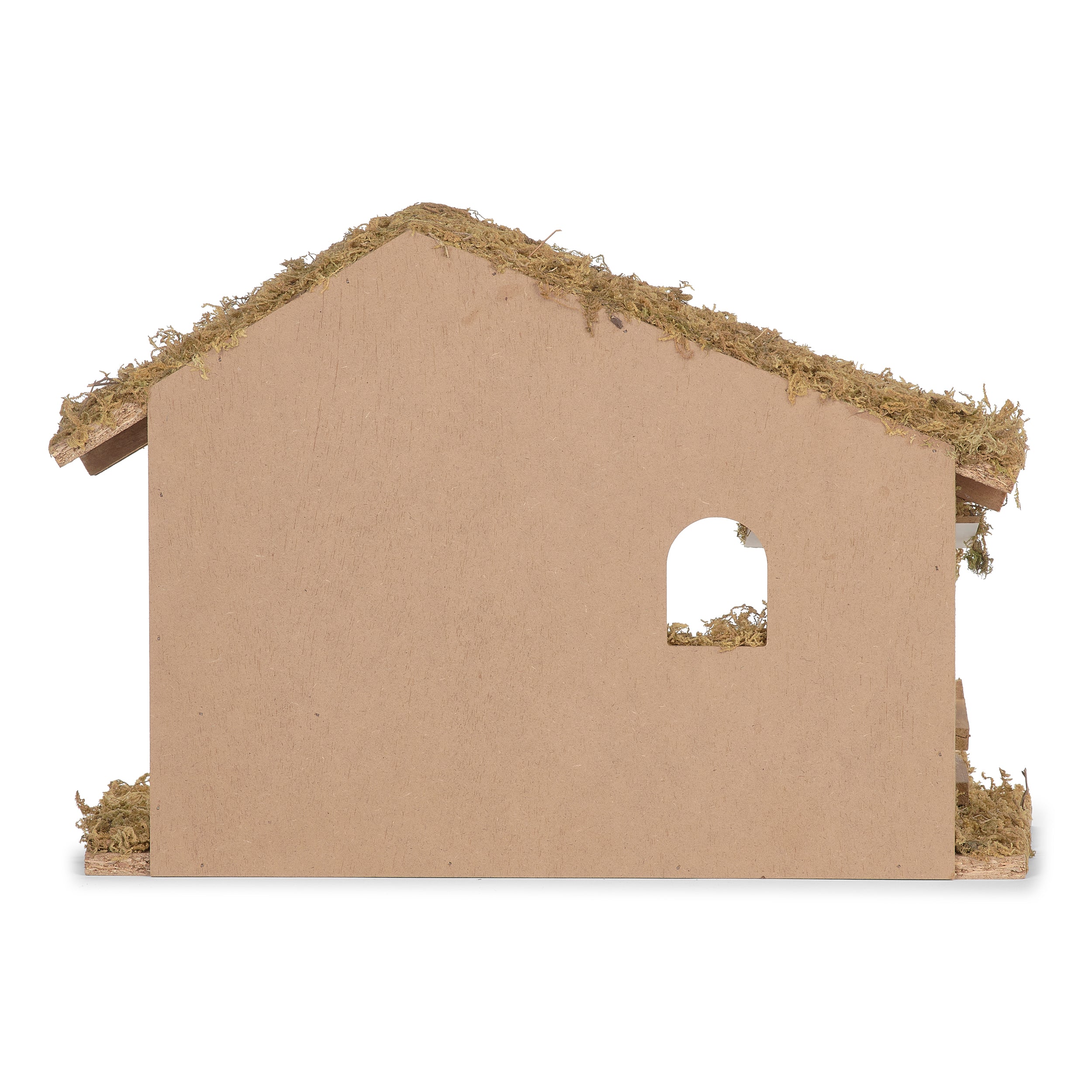 Fontanini Rustic Wooden Nativity Stable - 5" Scale