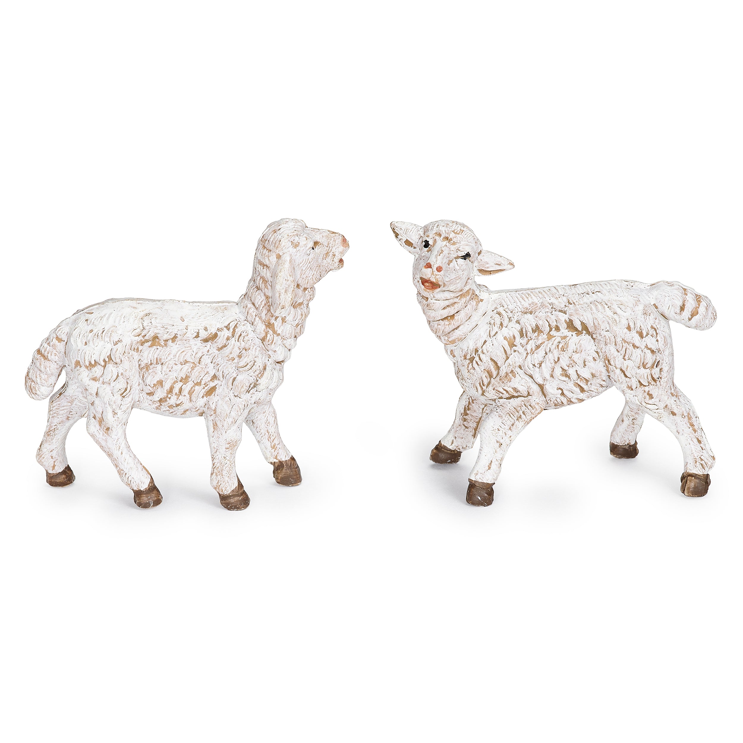 Fontanini White Sheep 6-PC Family - 5" Scale