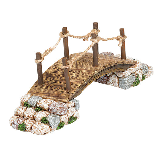 Fontanini Rustic Rope Bridge - 5" Scale