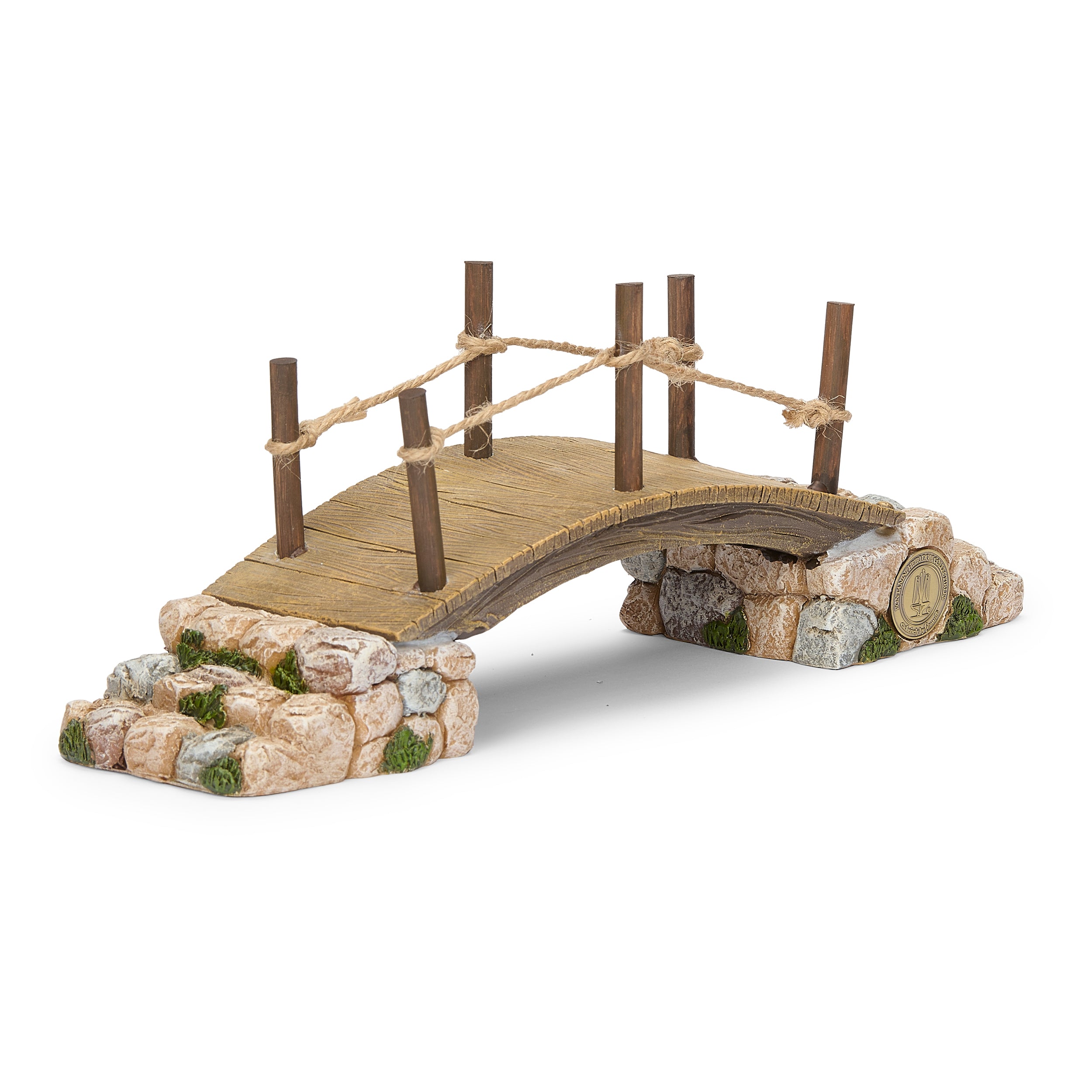 Fontanini Rustic Rope Bridge - 5" Scale