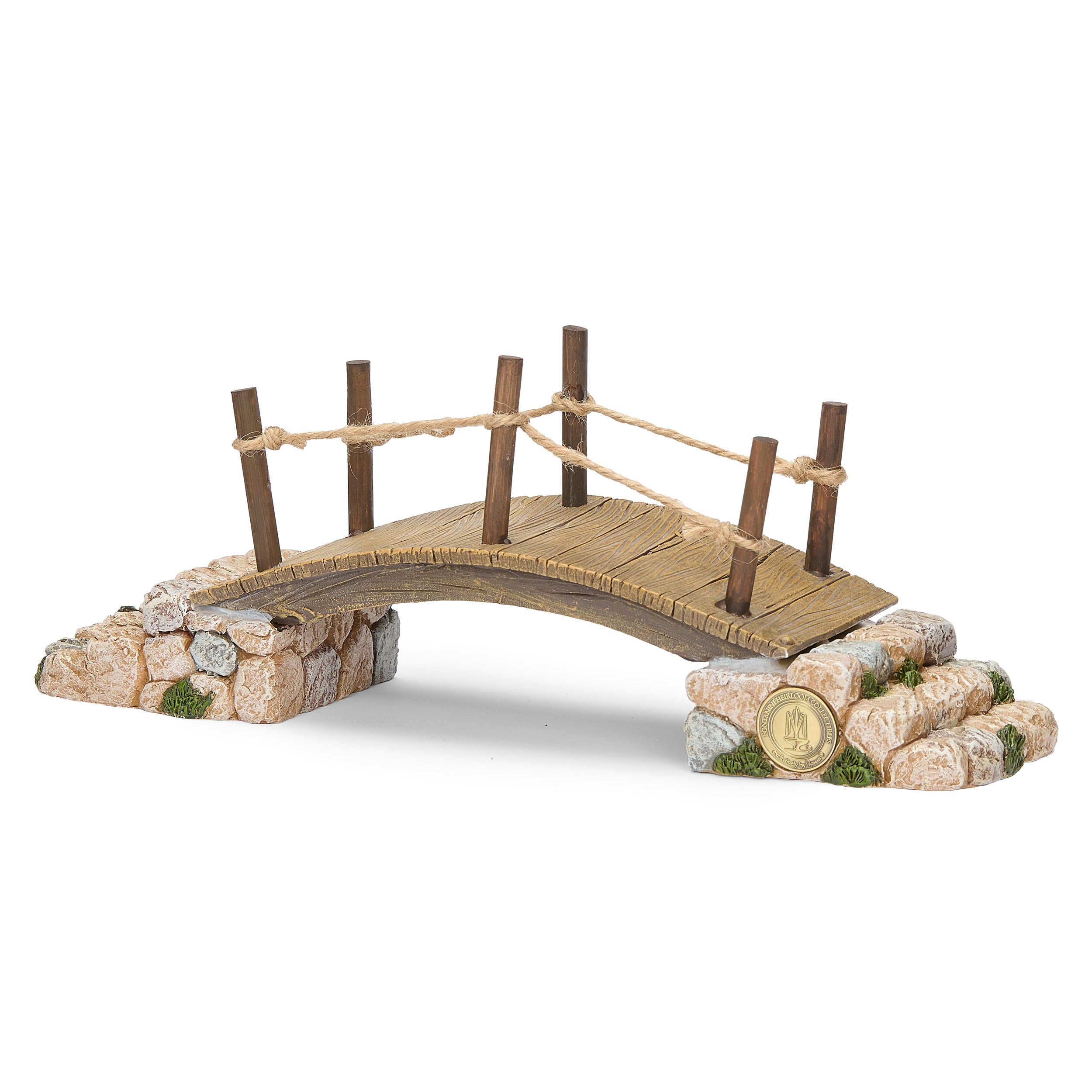 Fontanini Rustic Rope Bridge - 5" Scale