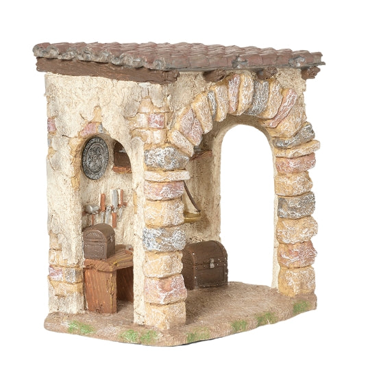 Fontanini Silversmith Shop - 5" Scale