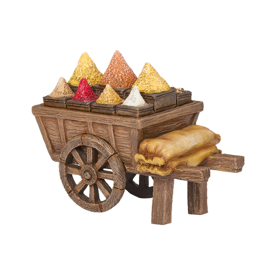 Fontanini Spice Cart – 5" Scale