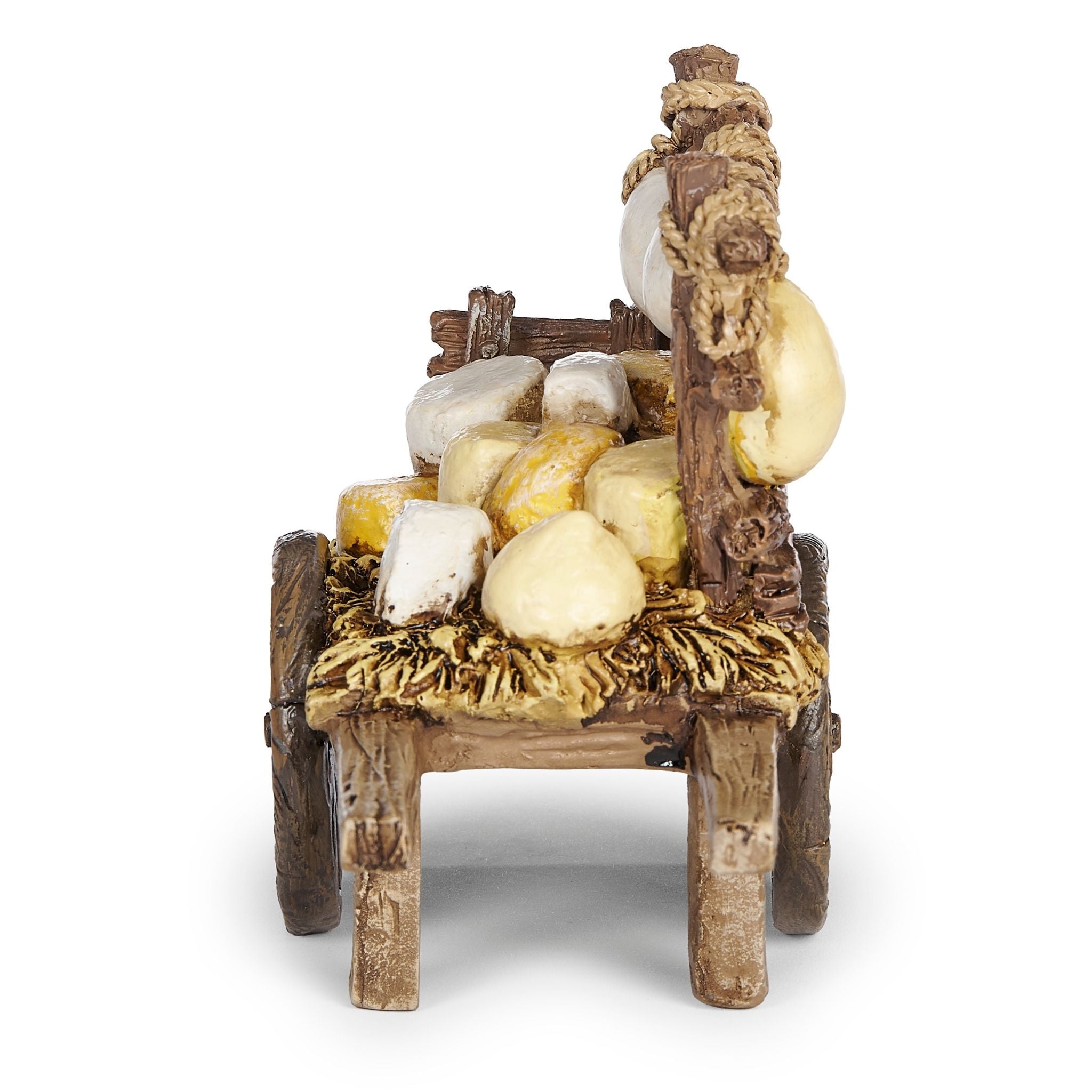 Fontanini Cheese Cart - 5" Scale