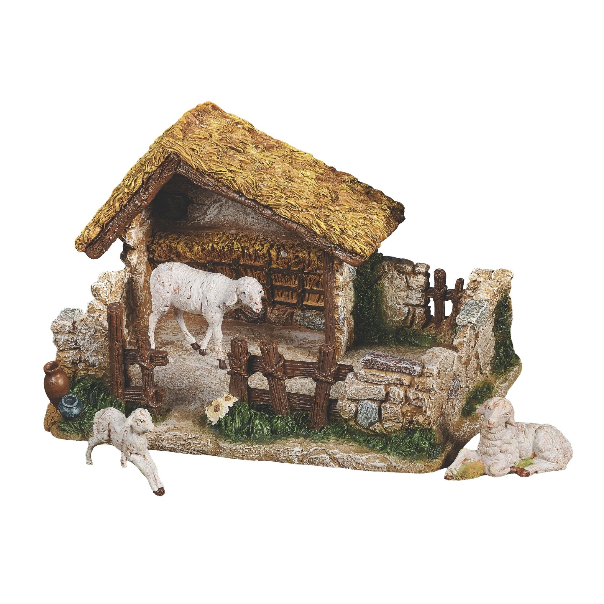 Fontanini Sheep Shelter – 5" Scale