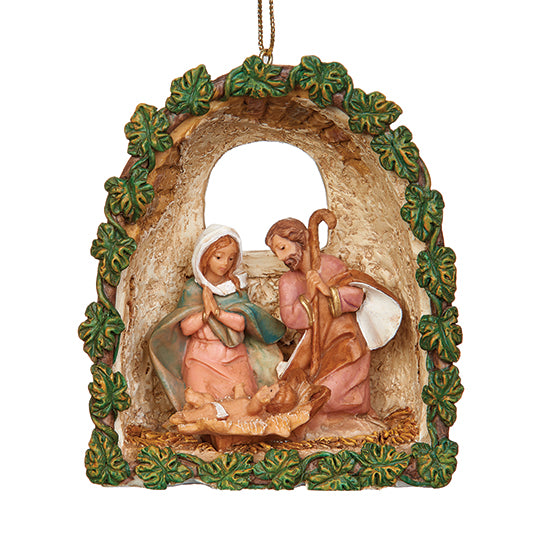 Fontanini Holy Family Grotto Ornament