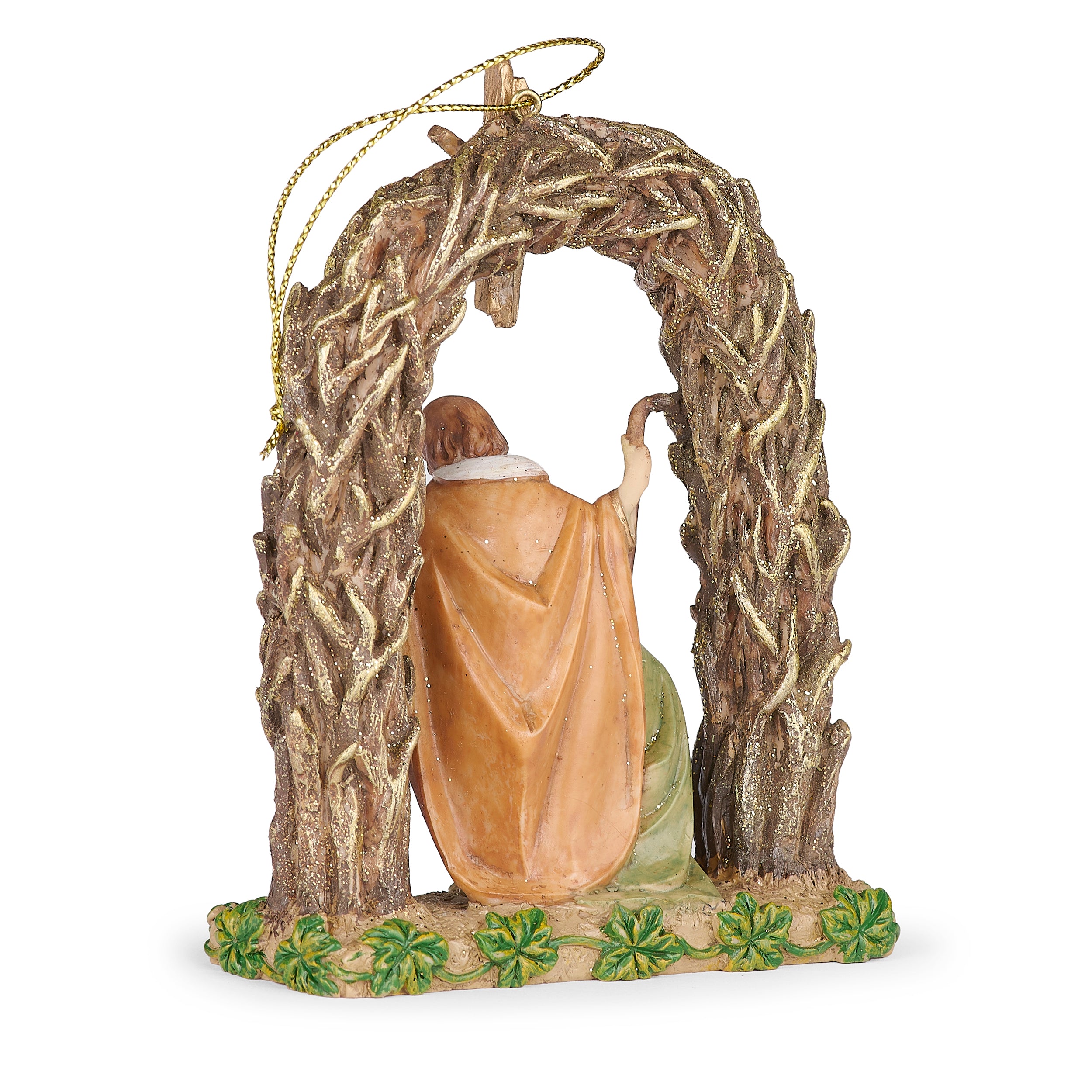 Fontanini Holy Family with Twig Arch Ornament