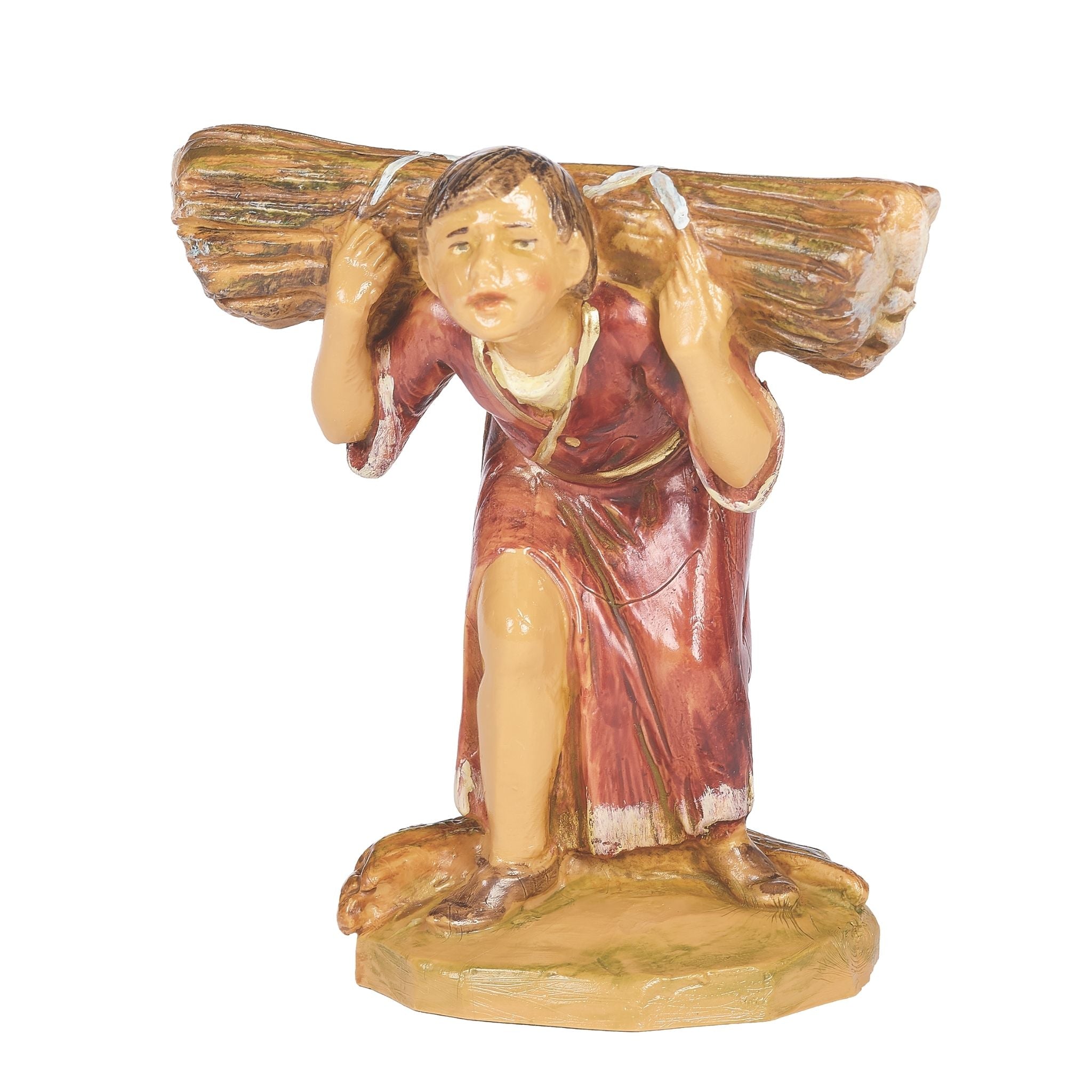 Fontanini Niccolo, Boy Carrying Wood – 5" Scale