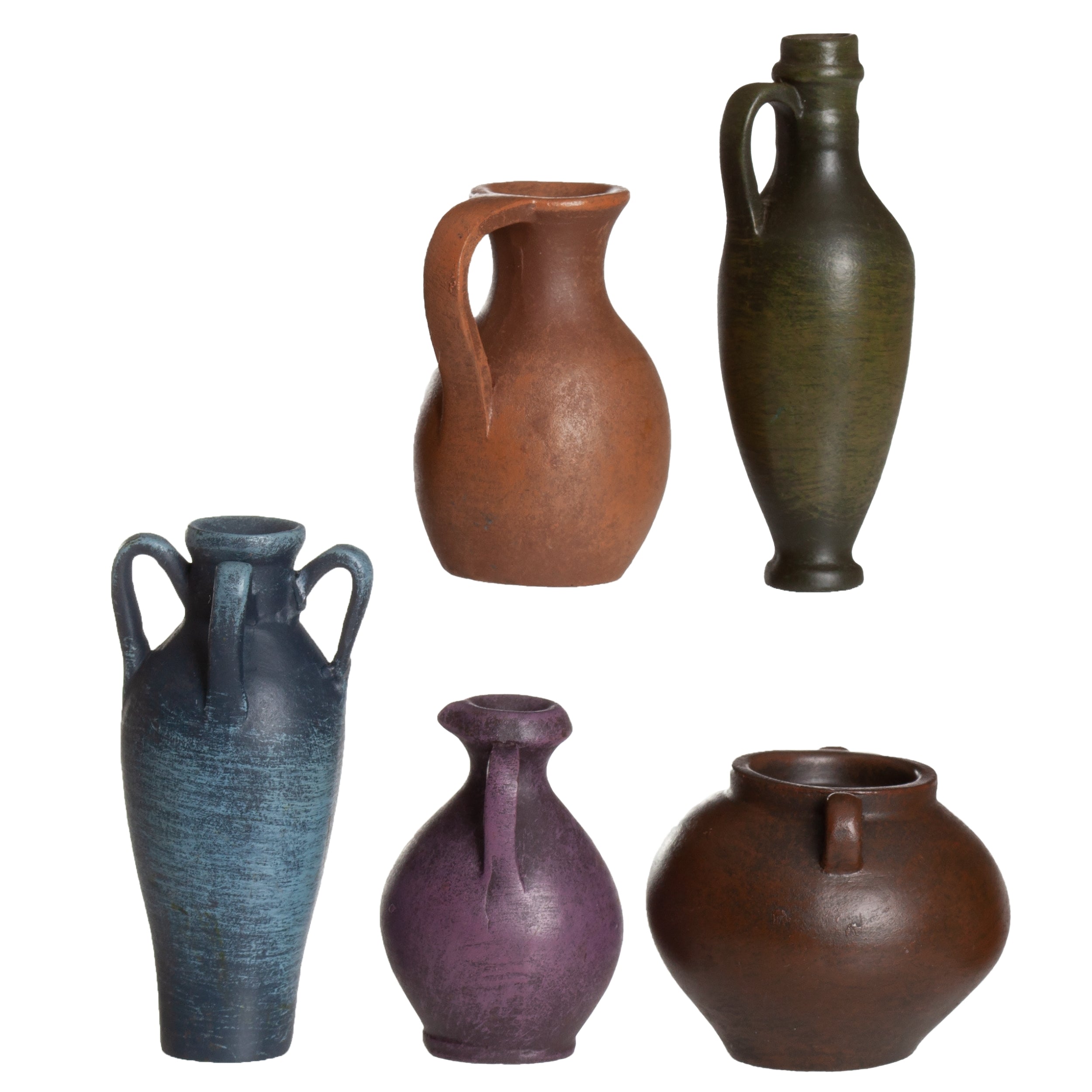 Fontanini Clay Water Jugs Set - 5" Scale