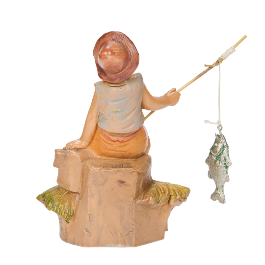 Fontanini Jada the Fishing Boy - 5" Scale