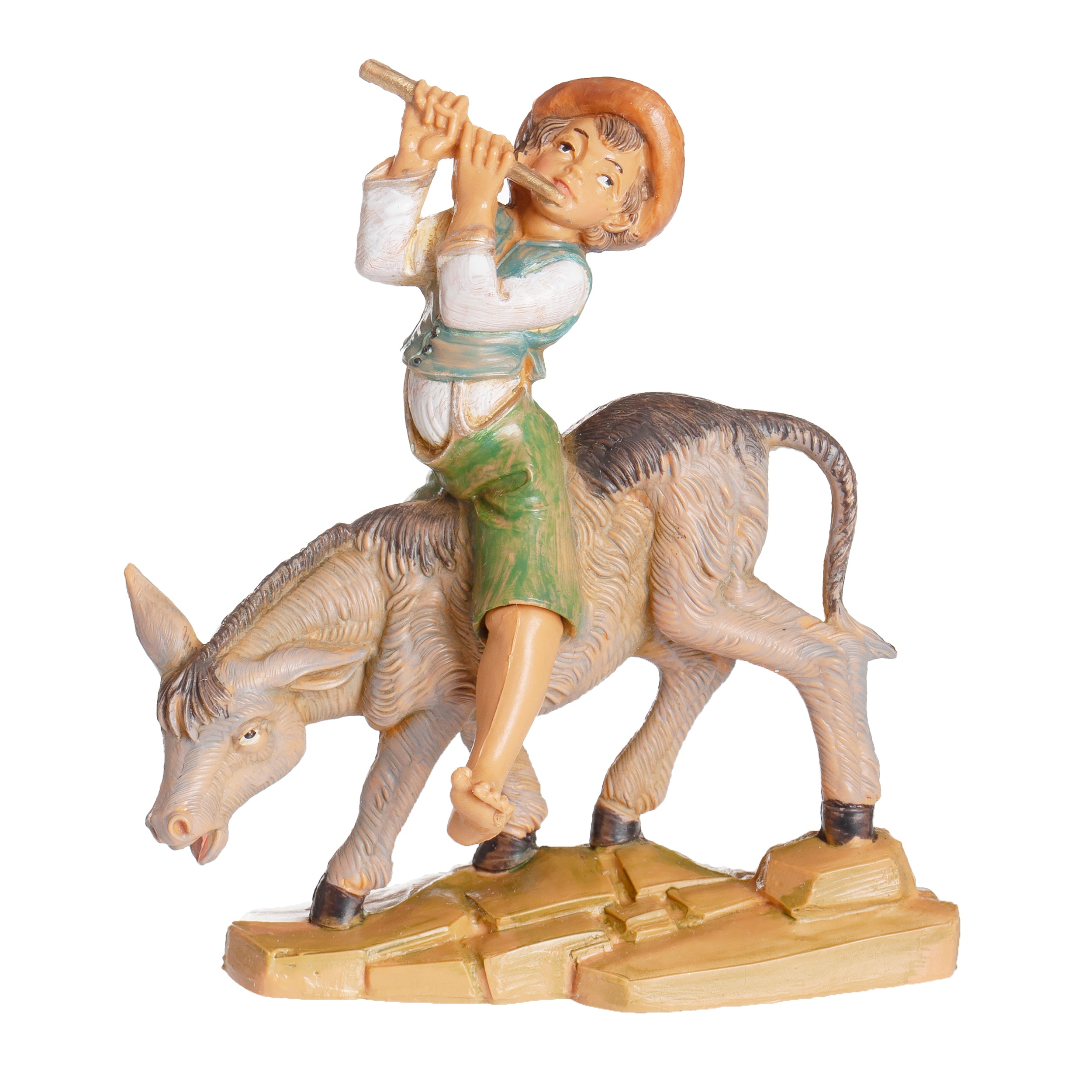 Fontanini Dominic Boy with Donkey - 5" Scale