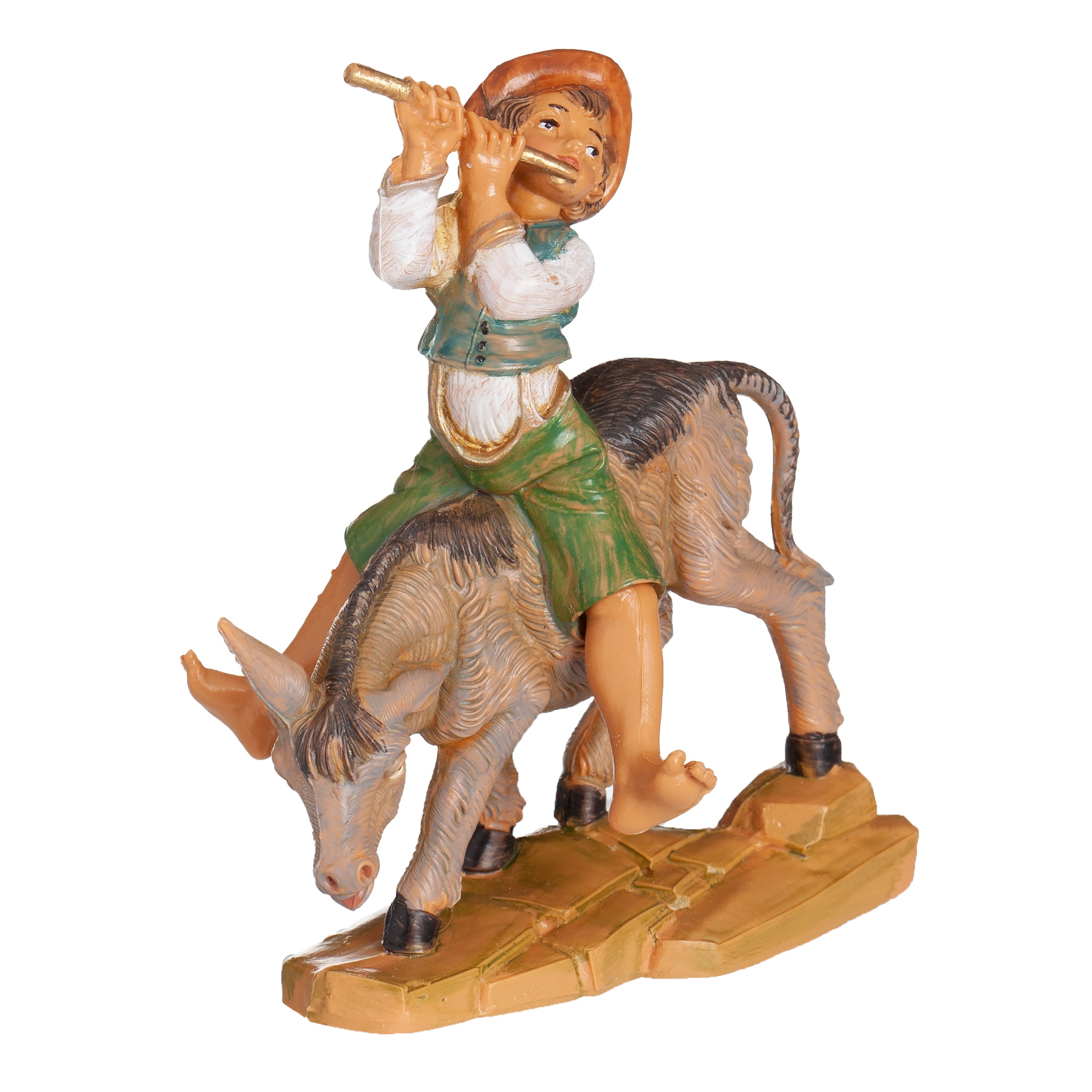Fontanini Dominic Boy with Donkey - 5" Scale