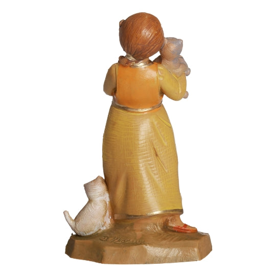Fontanini Filia the Girl with Cats - 5" Scale