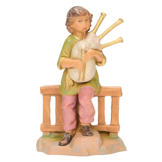 Fontanini Jonas the Bagpiper - 5" Scale