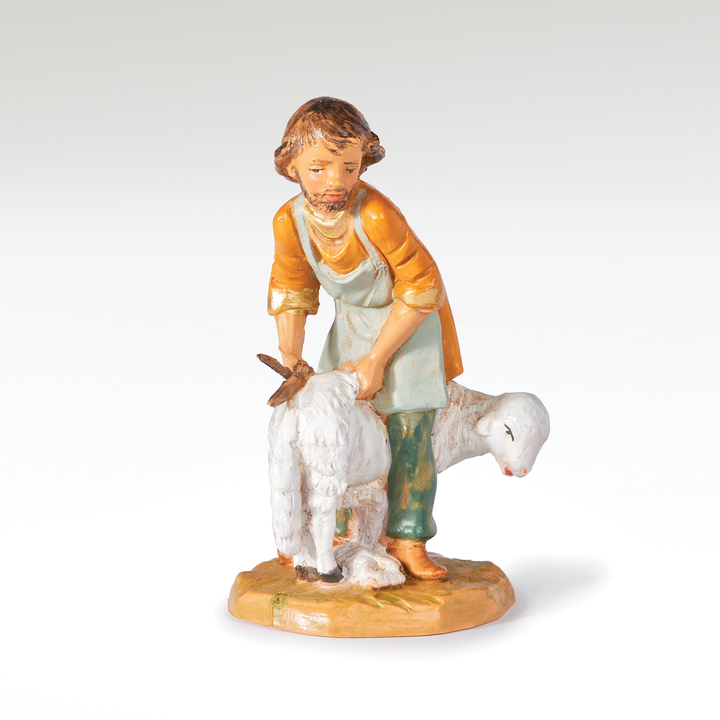 Fontanini Eder the Sheep Shearer - 5" Scale