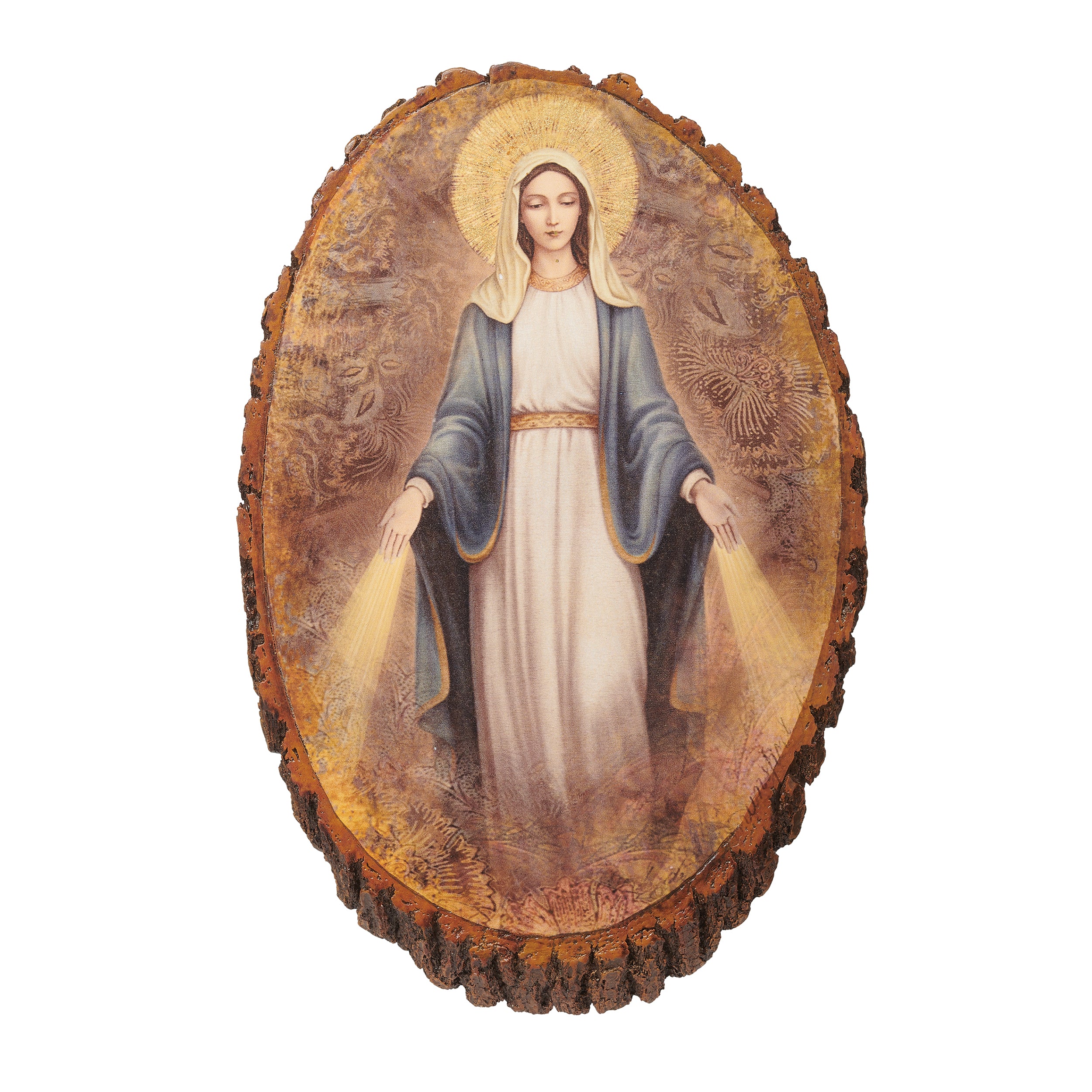 Joseph's Studio Our Lady of Grace Oval Wall Plaque