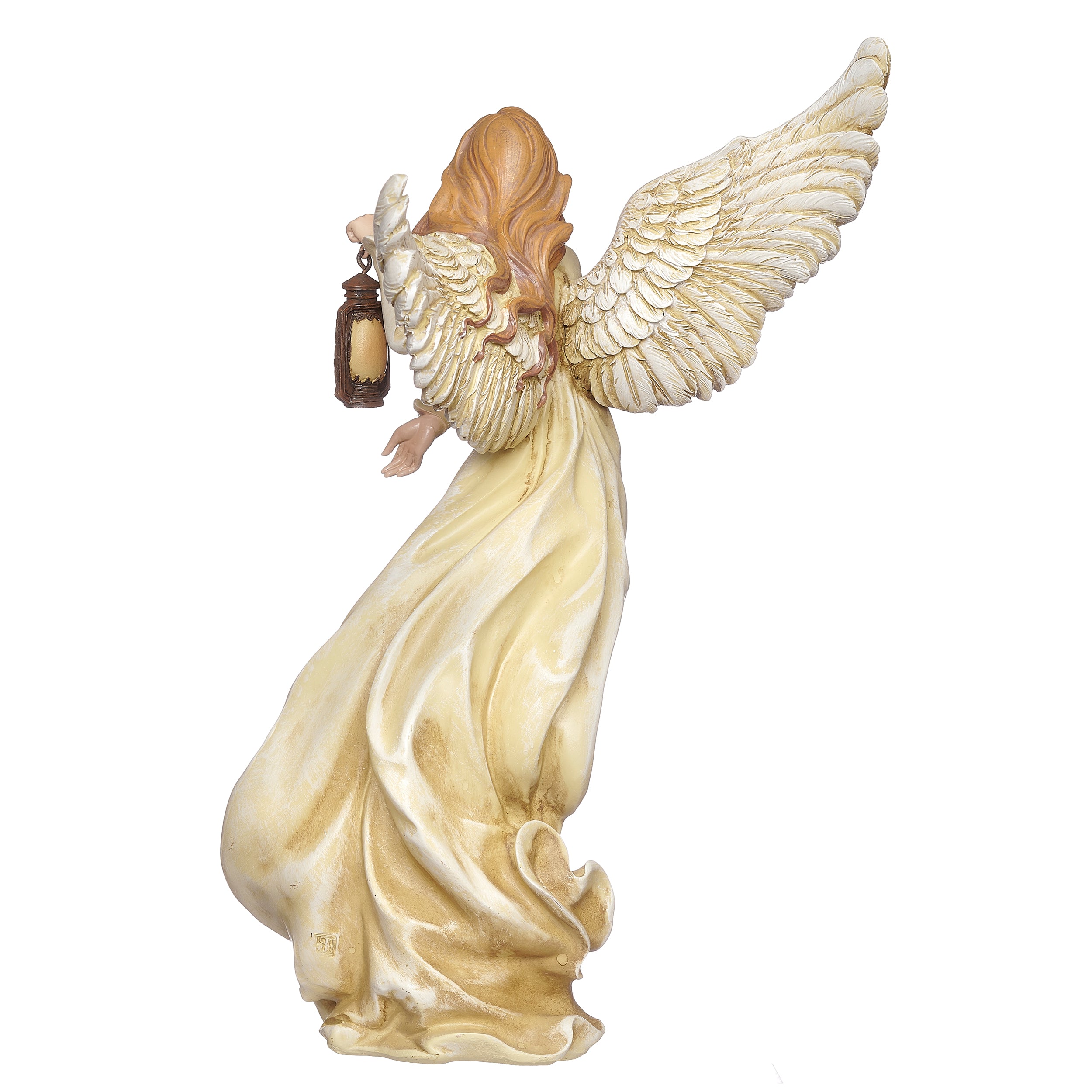 Joseph's Studio Angel with Lantern Figure - Renaissance Collection