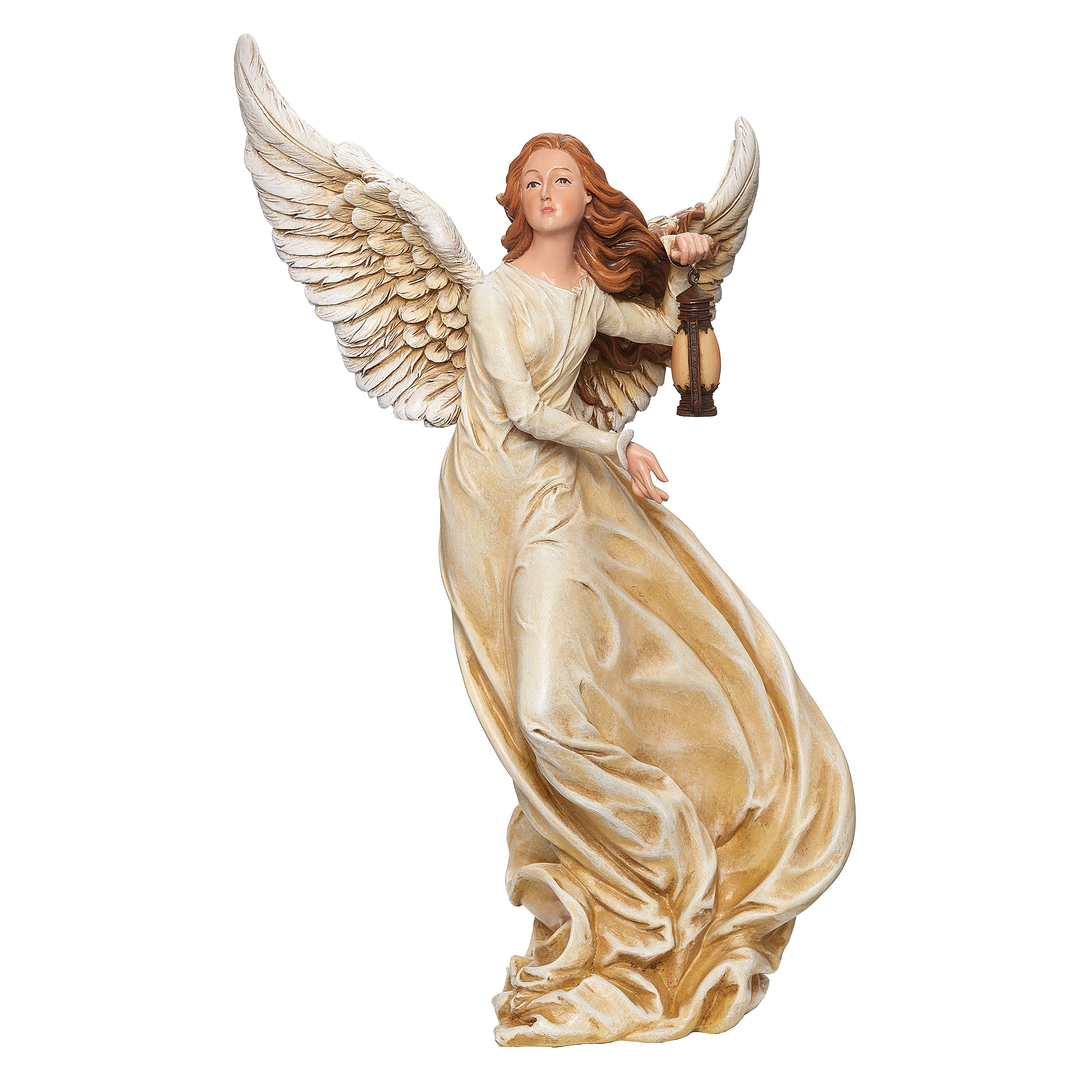 Joseph's Studio Angel with Lantern Figure - Renaissance Collection
