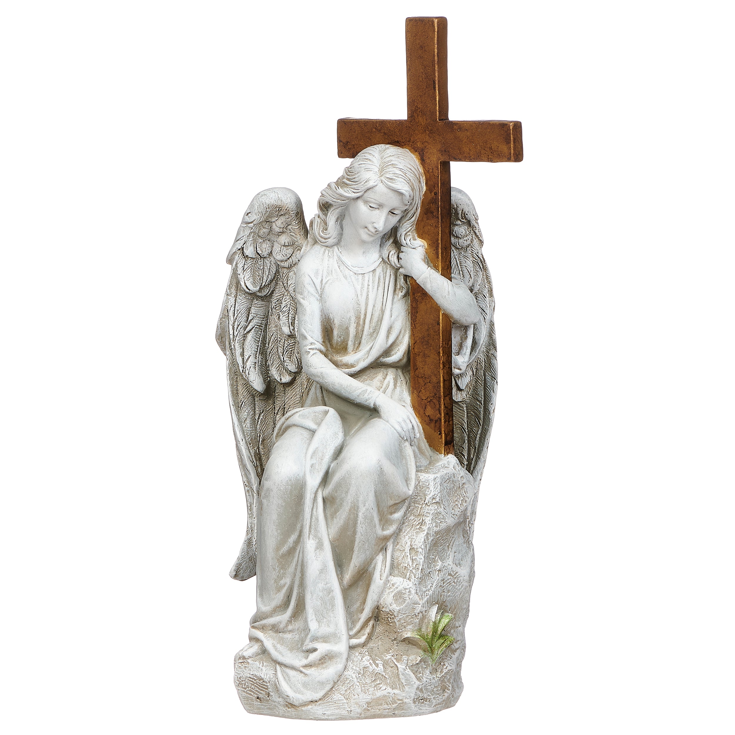 Joseph’s Studio Tranquil Graceful Angel Sculpture