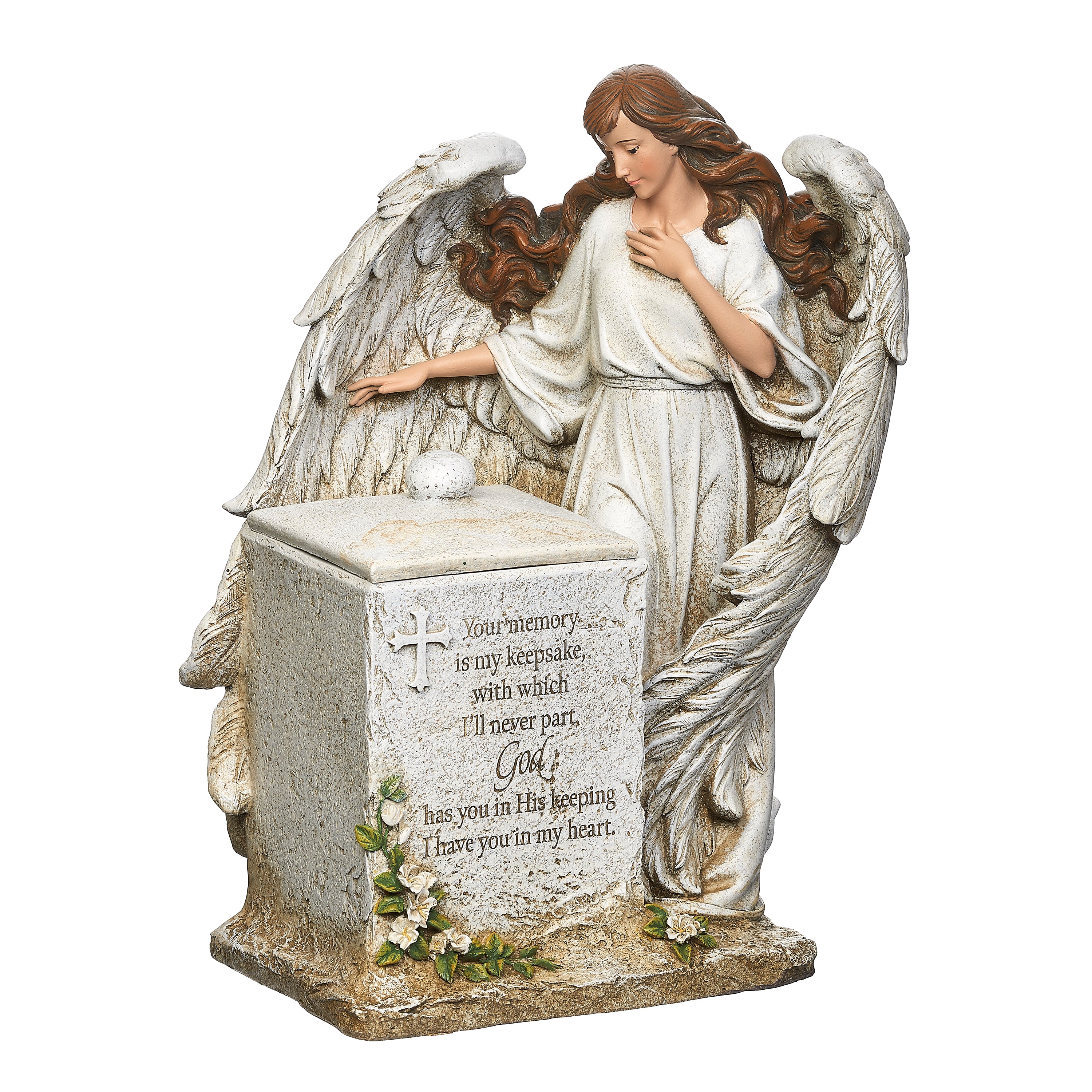 Joseph's Studio Memorial Box with Angel