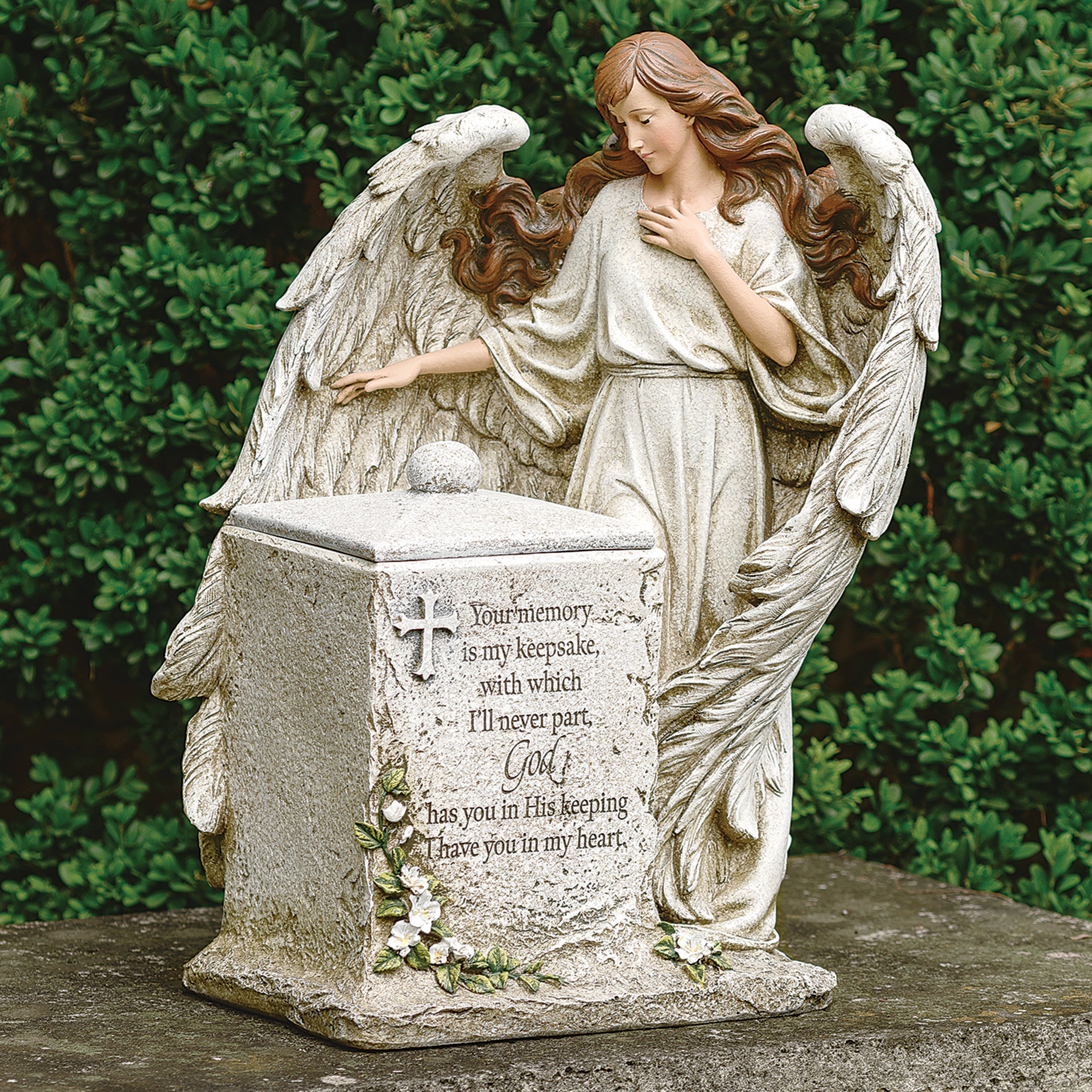 Joseph's Studio Memorial Box with Angel