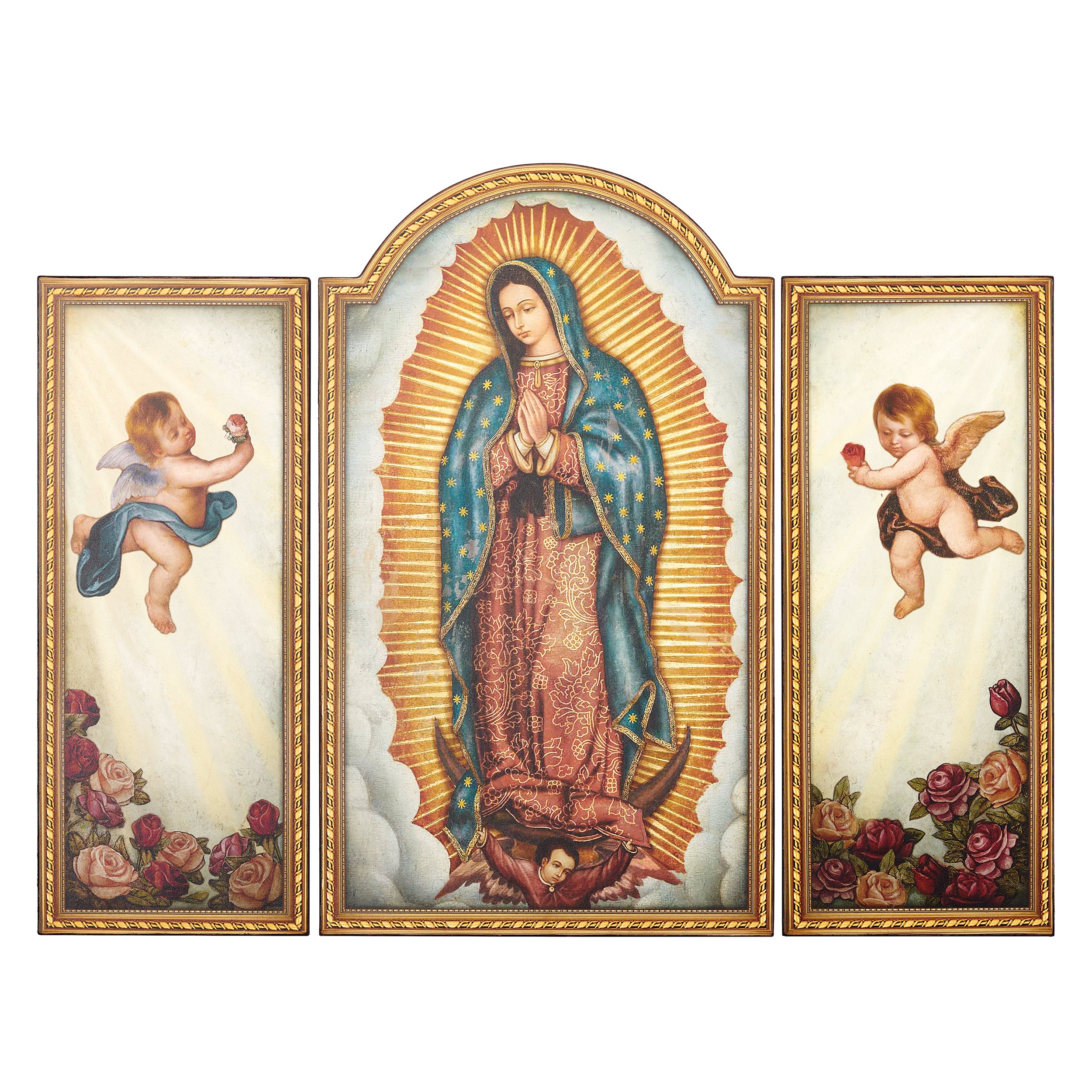 Joseph's Studio Our Lady of Guadalupe Triptych Panel