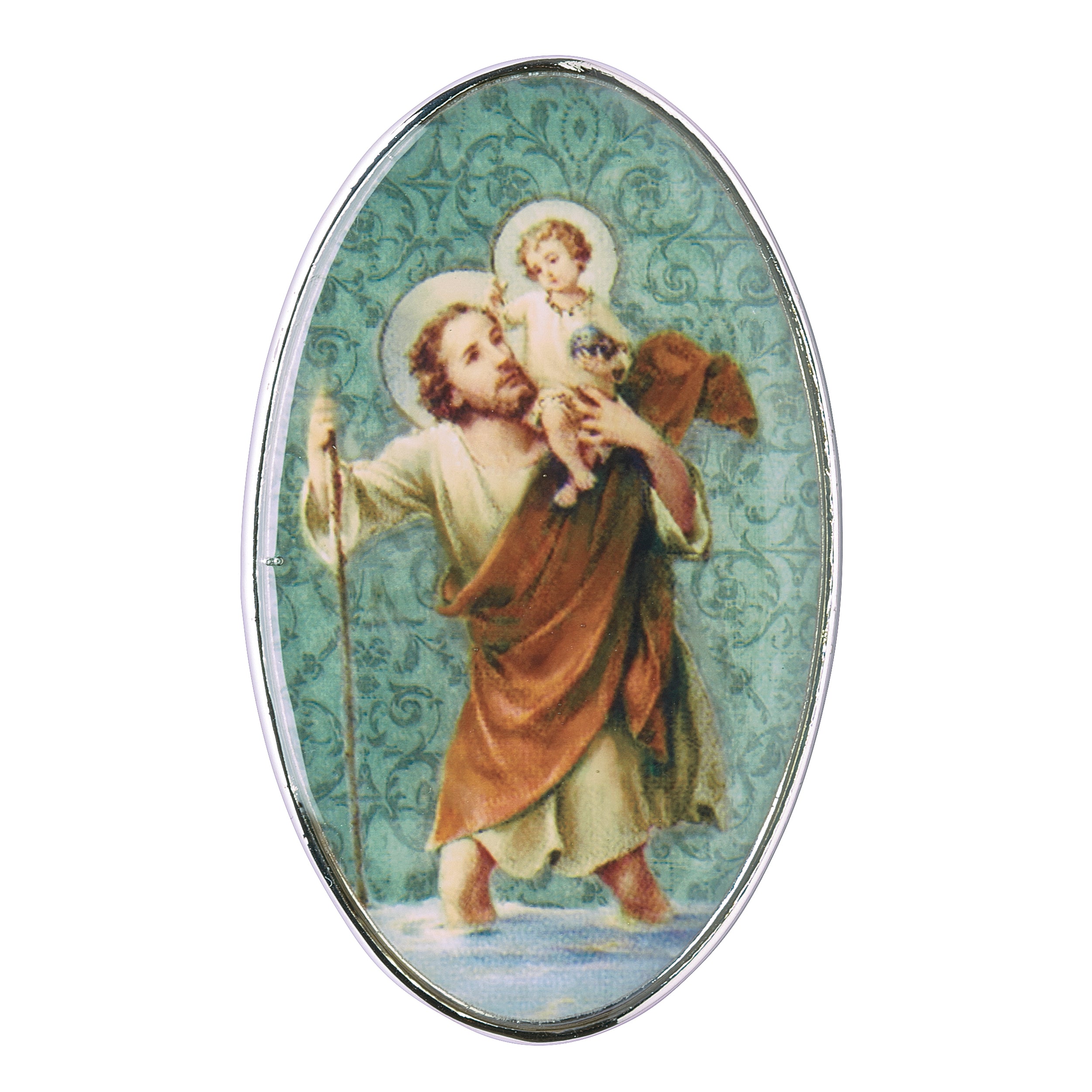 Joseph's Studio St. Christopher Visor Clip