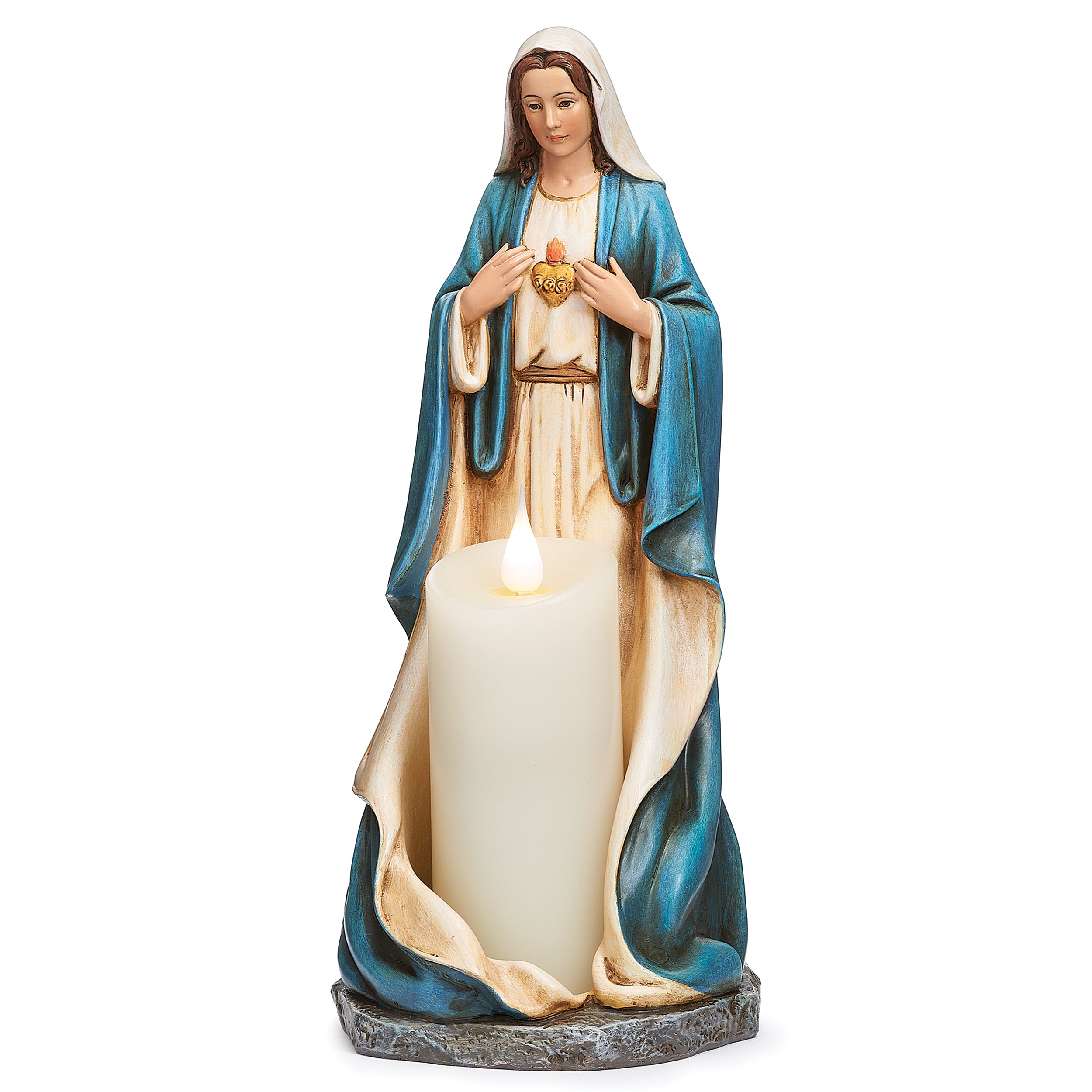 Joseph’s Studio Immaculate Heart of Mary Figure Candle Holder