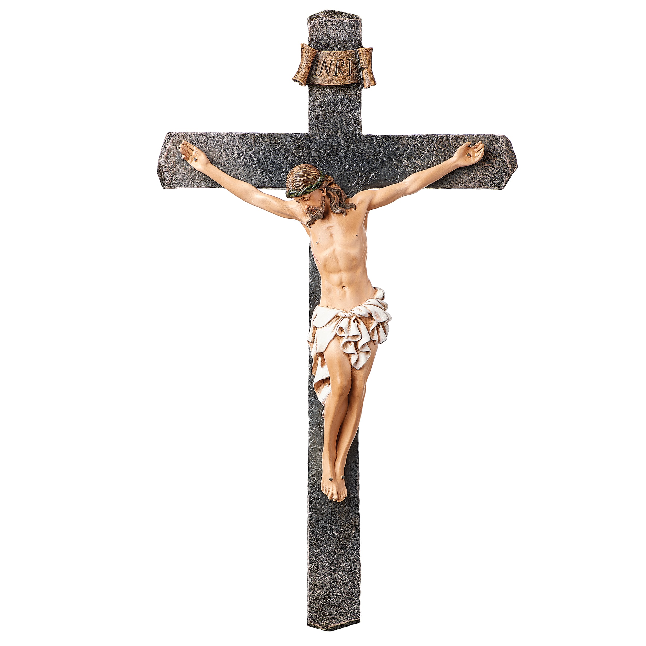 Joseph's Studio Crucifix with INRI Plaque
