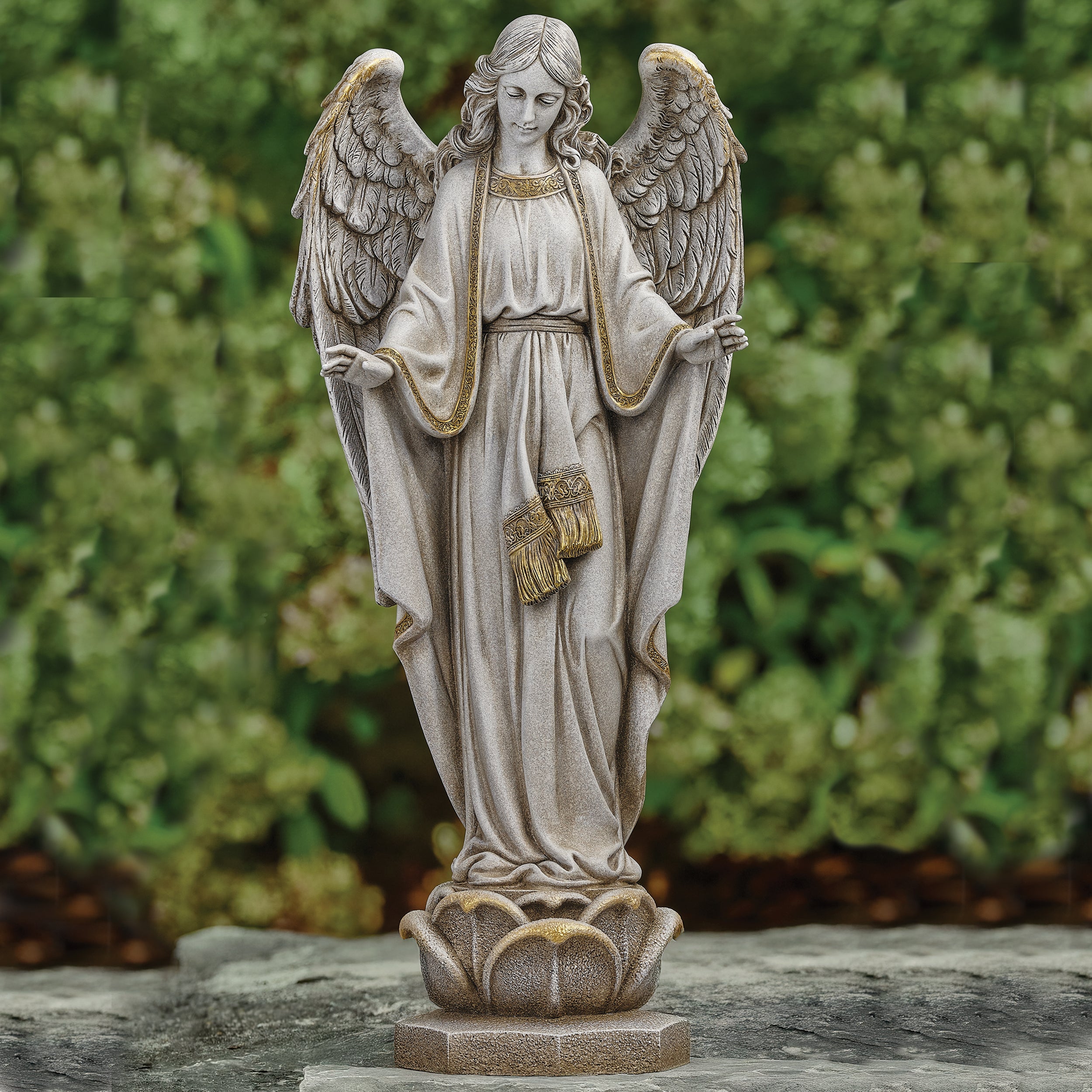 Joseph's Studio Elegant Tranquil Angel Statue