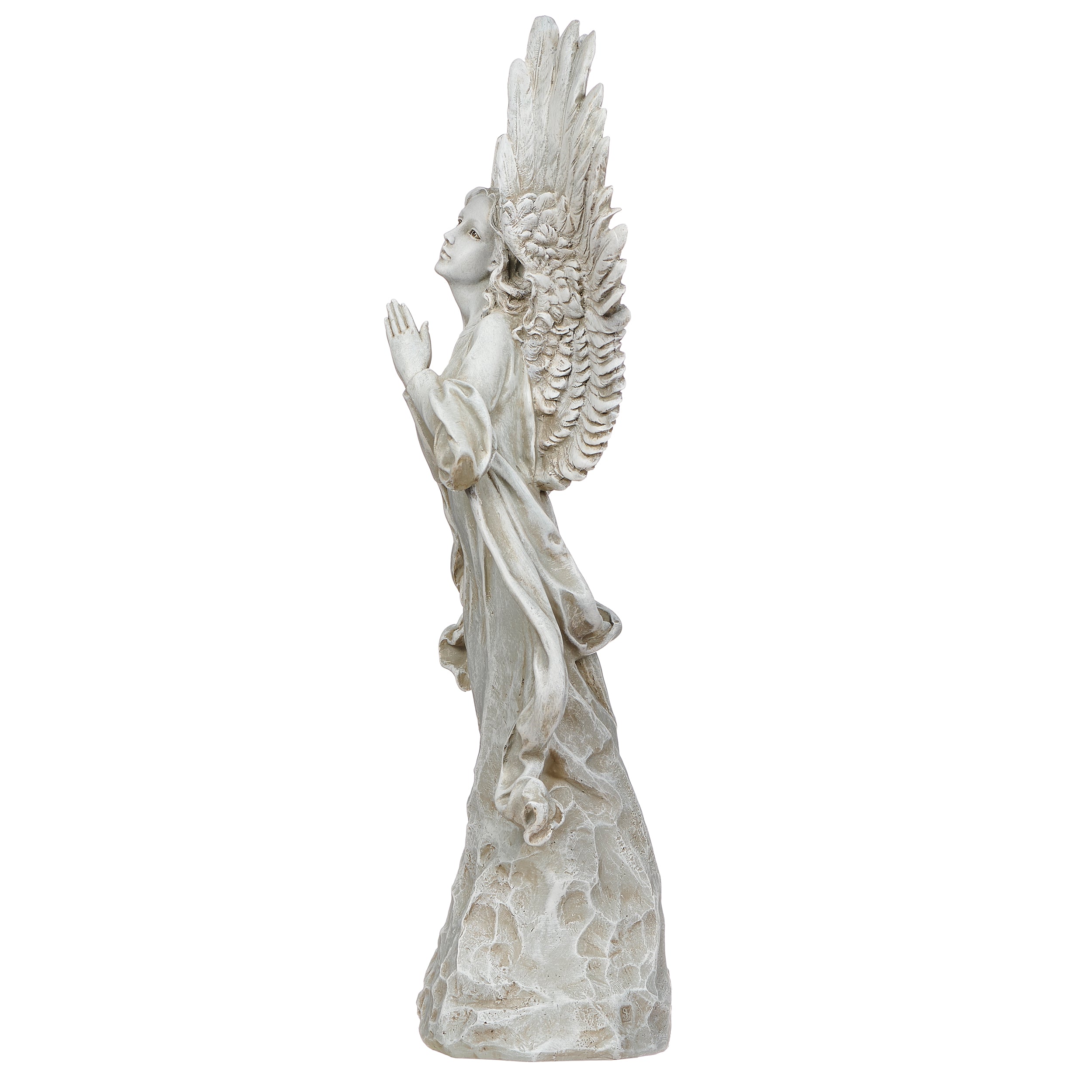 Joseph's Studio Praying Angel with  Wings Up Garden Statue