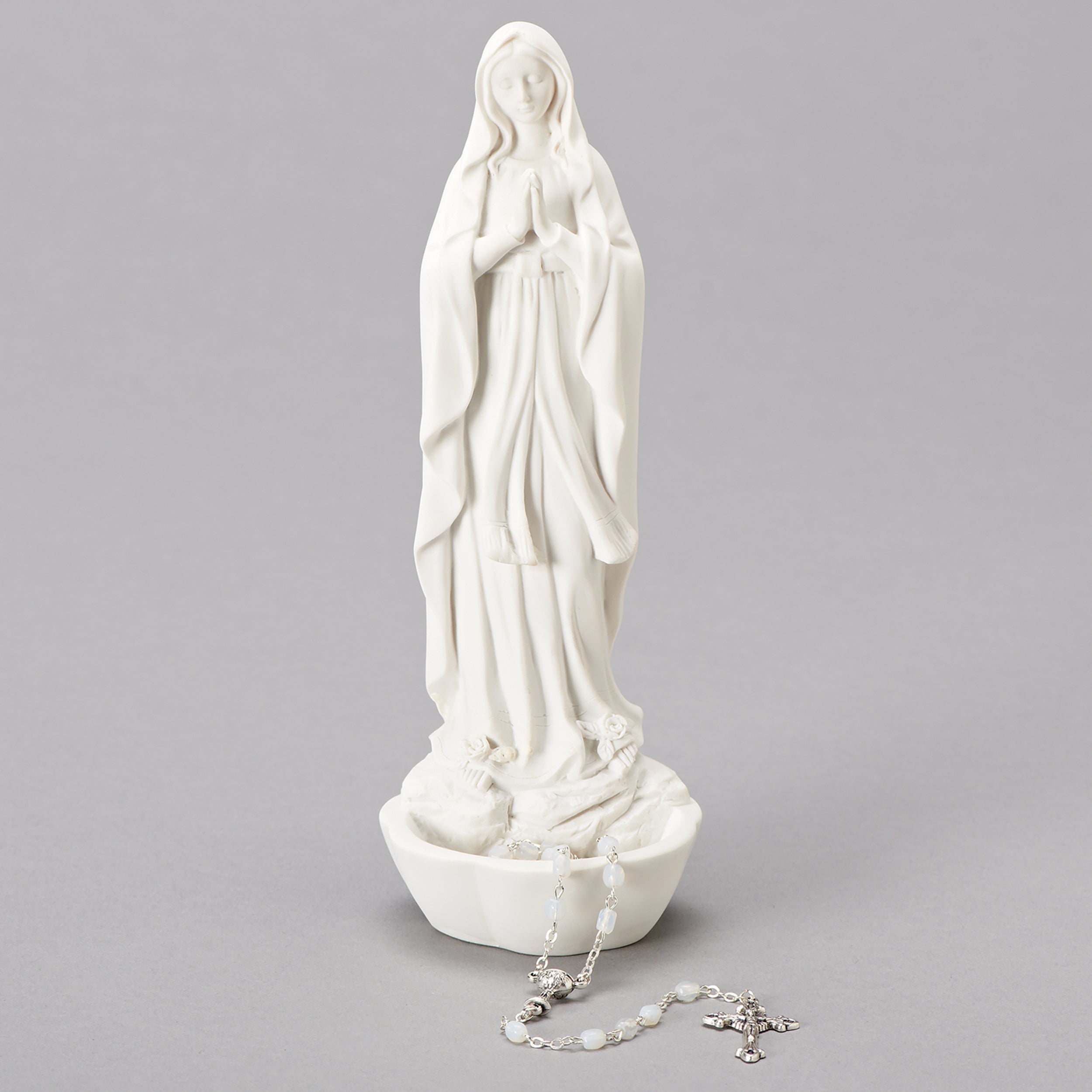 Our Lady of Lourdes Rosary Holder