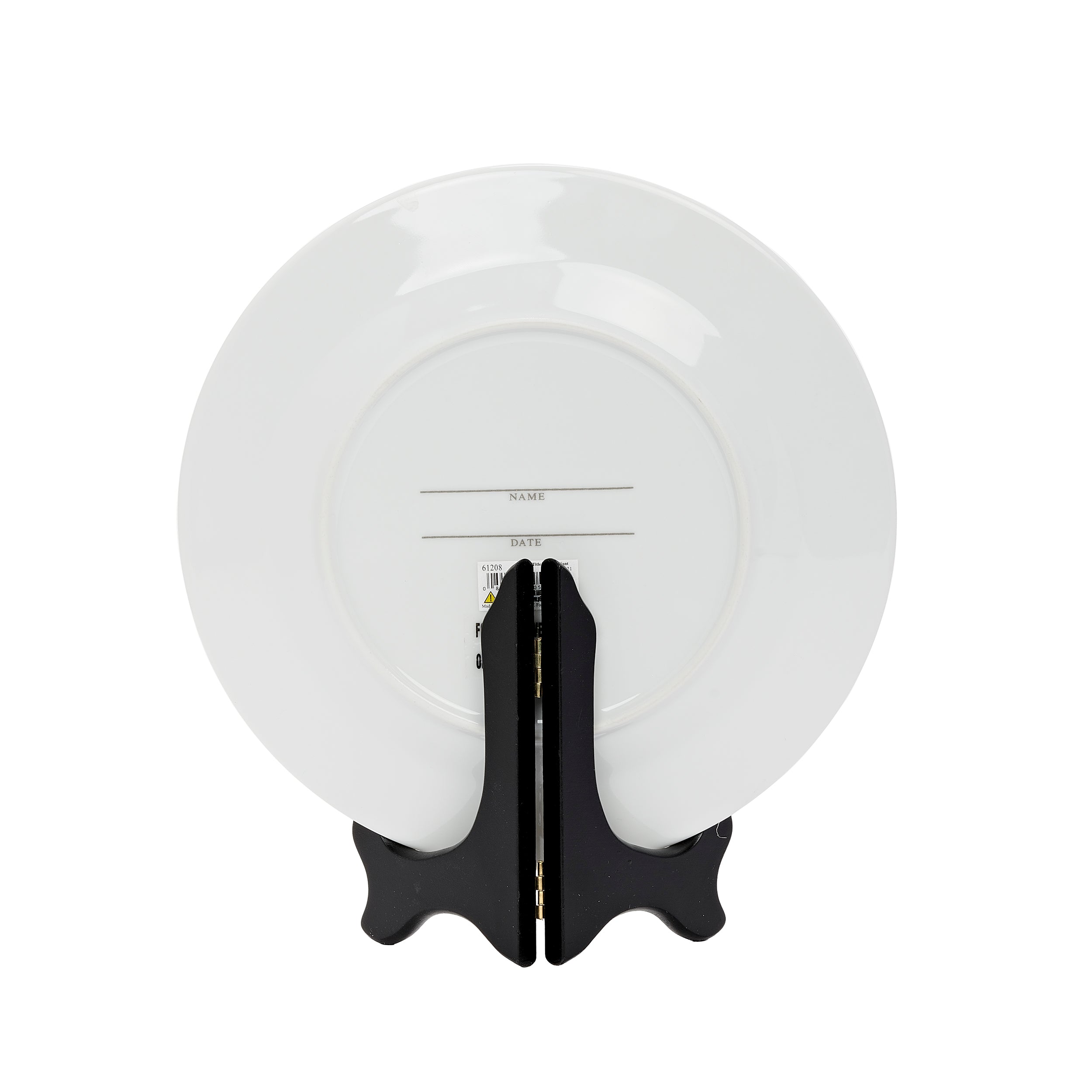 25th anniversary plate