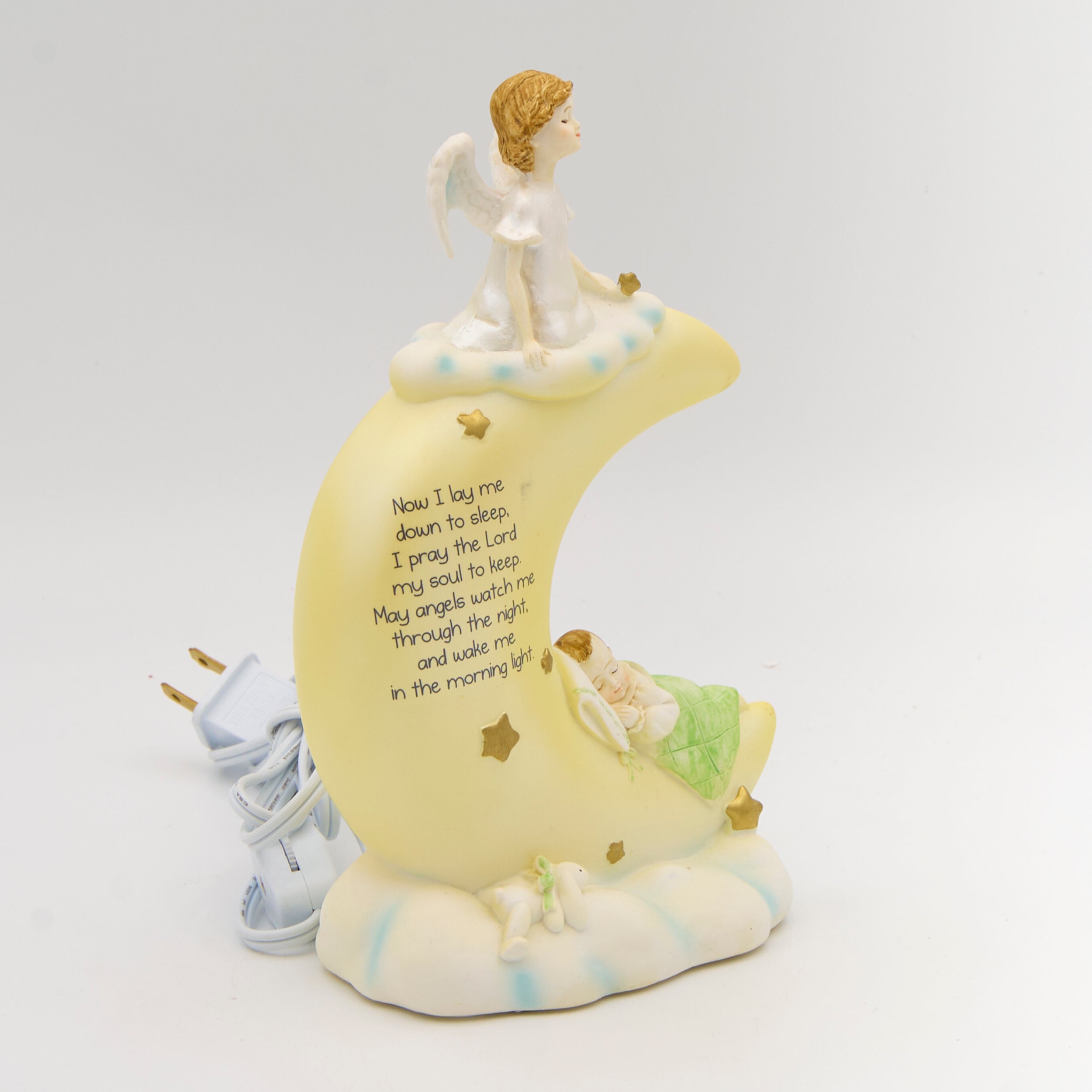 "Now I Lay Me Down to Sleep" Moon Night-Light