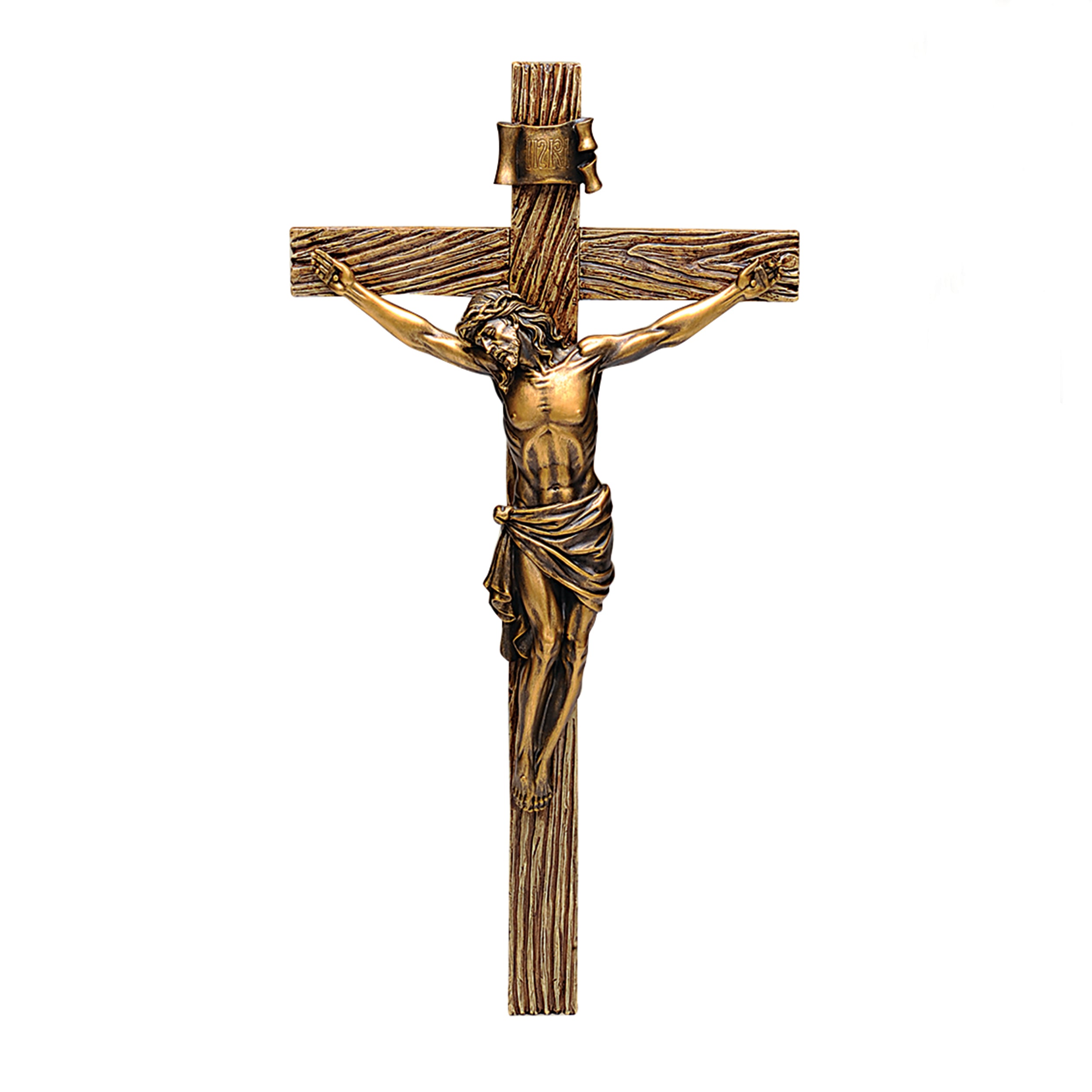 Joseph's Studio Brown & Silver Crucifix