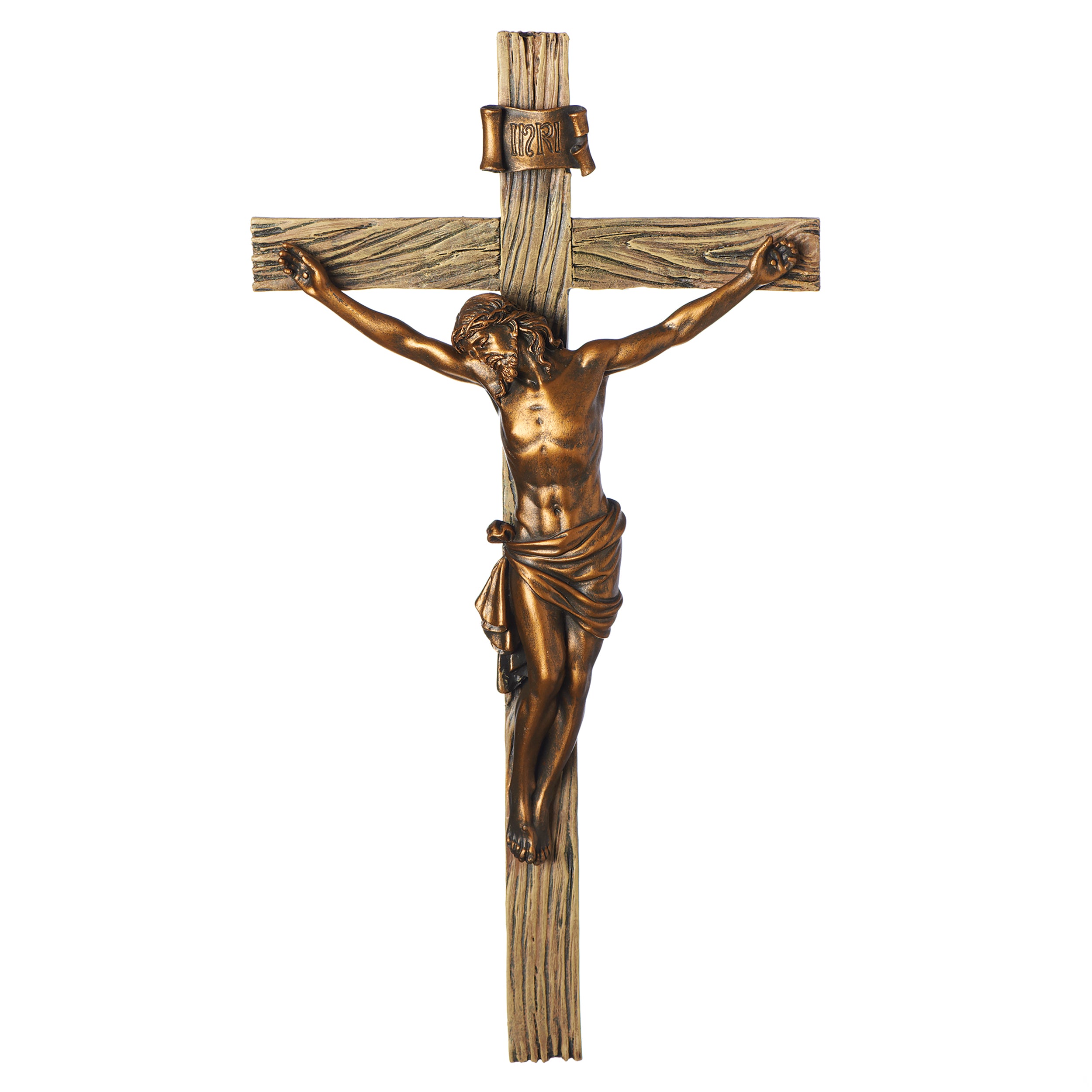 Joseph's Studio Antique Gold Crucifix