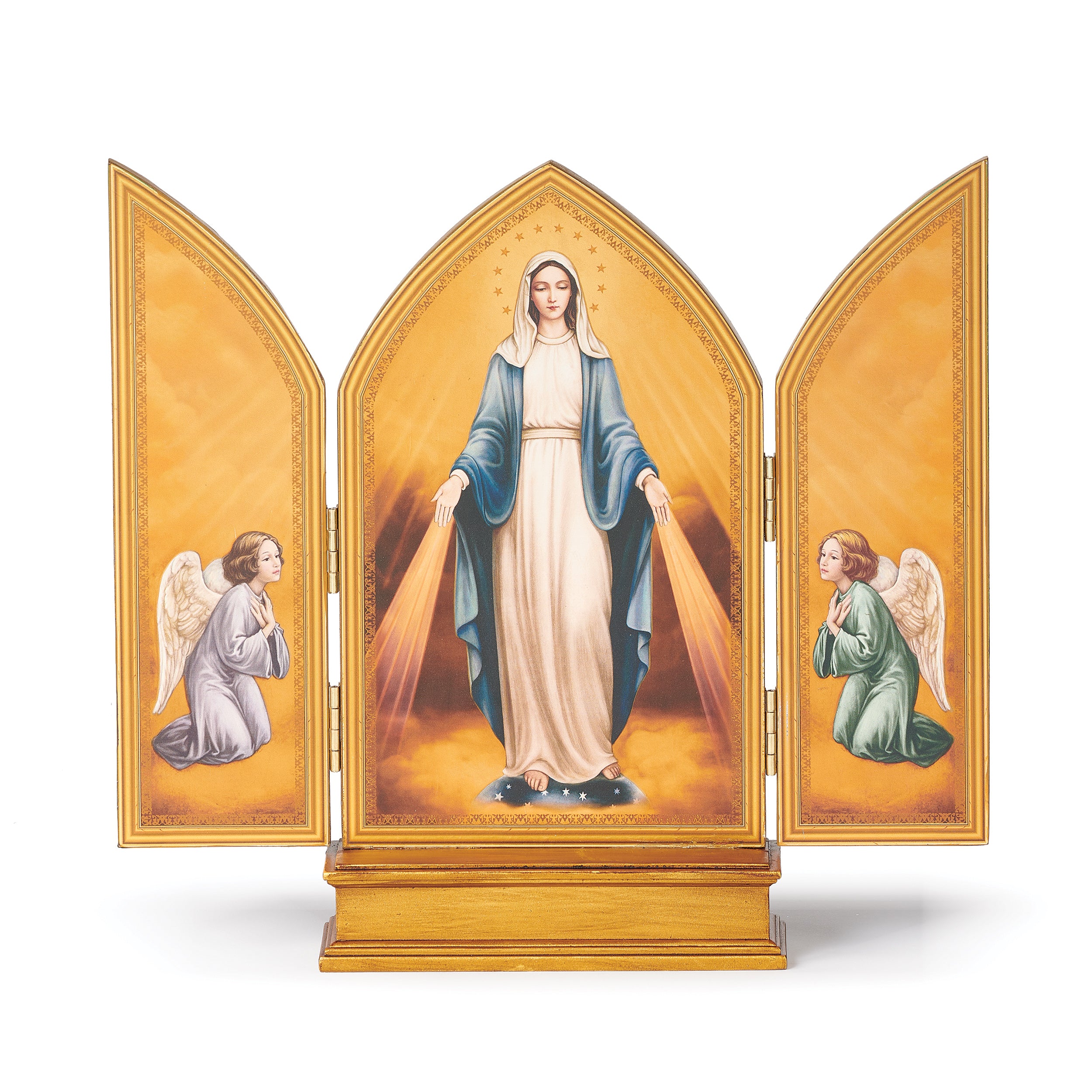 Joseph's Studio Lady of Grace Triptych - Renaissance Collection