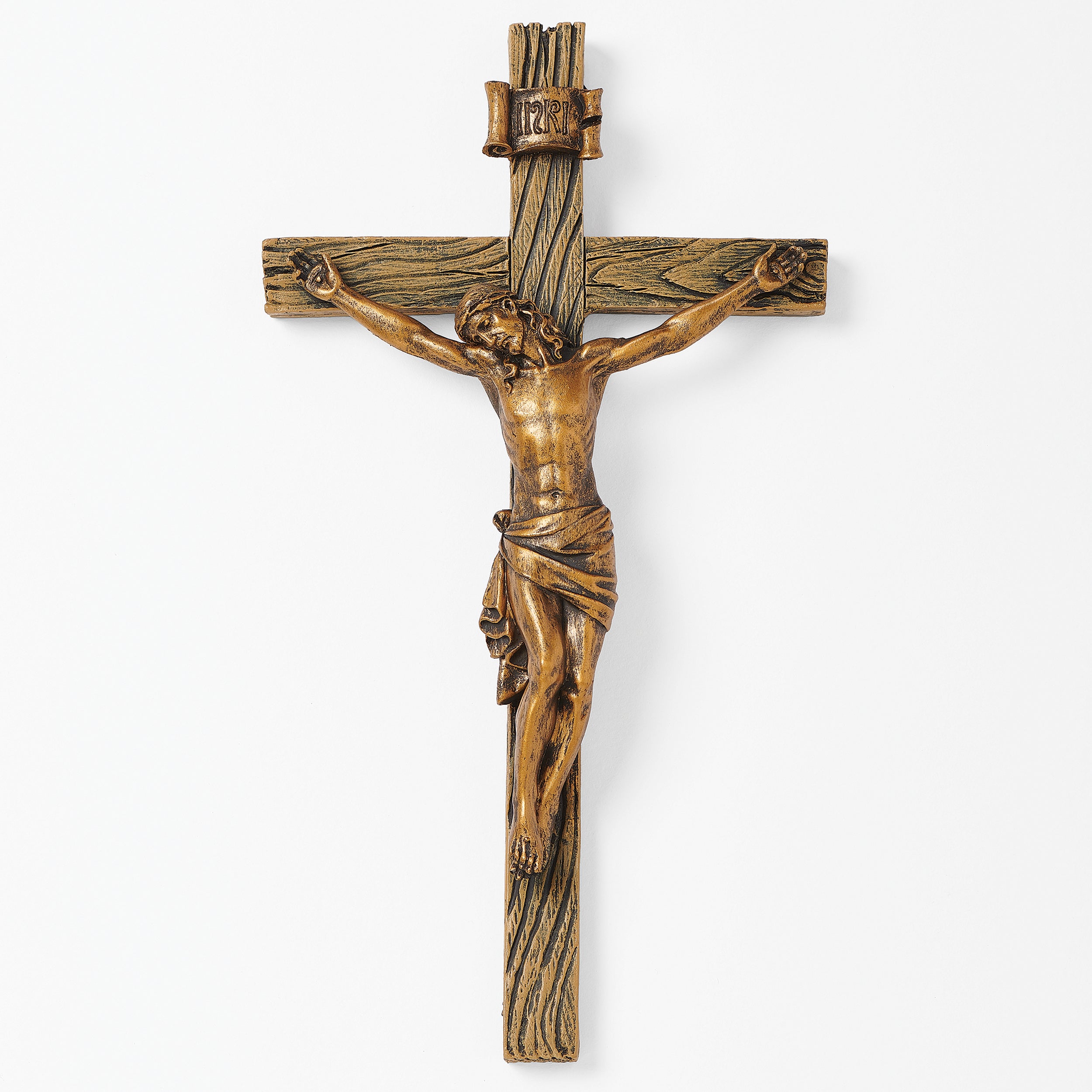 Joseph's Studio Antique Gold Crucifix